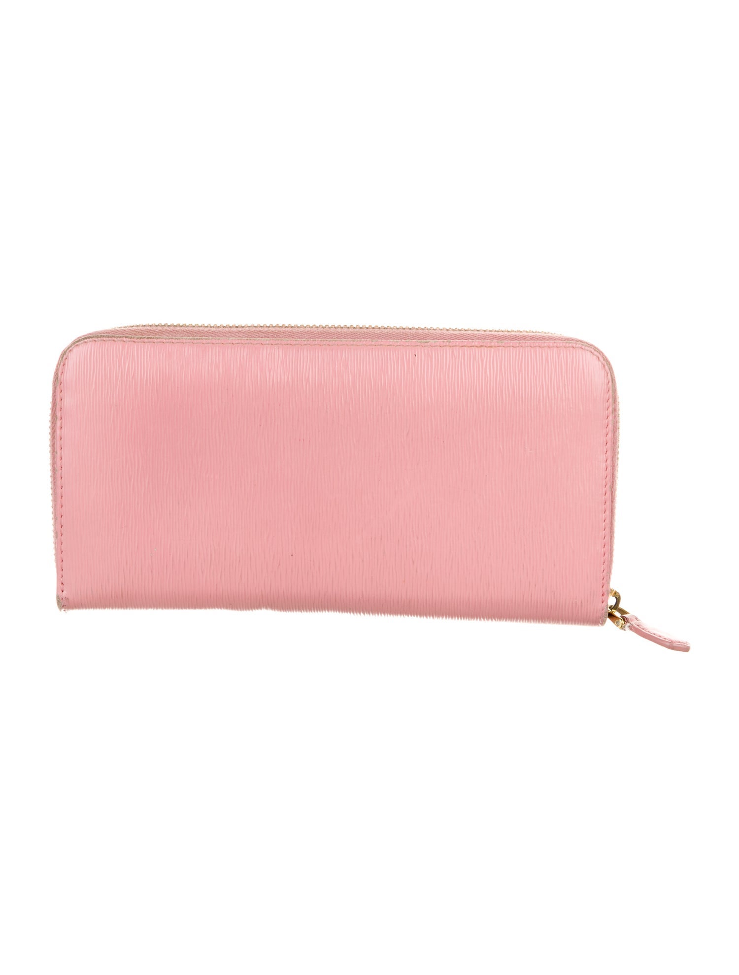 Prada Vitello Move Leather Continental Wallet