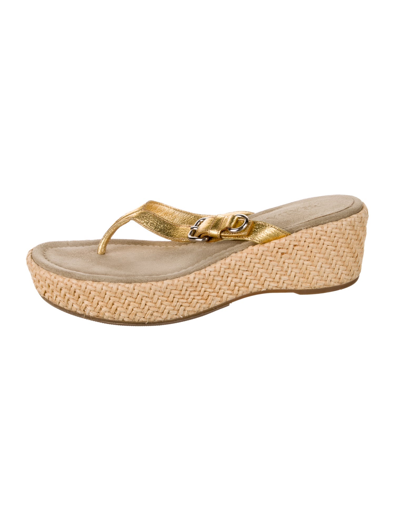 Prada Leather Flip Flops