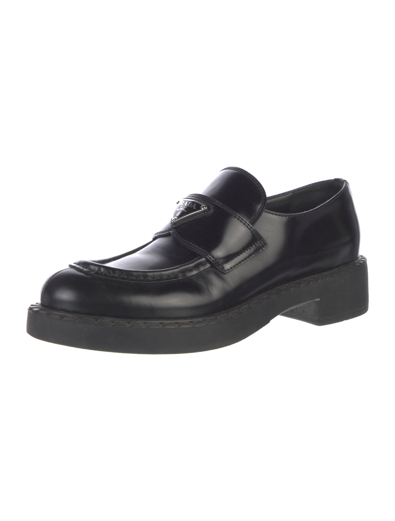 Prada Leather Oxfords