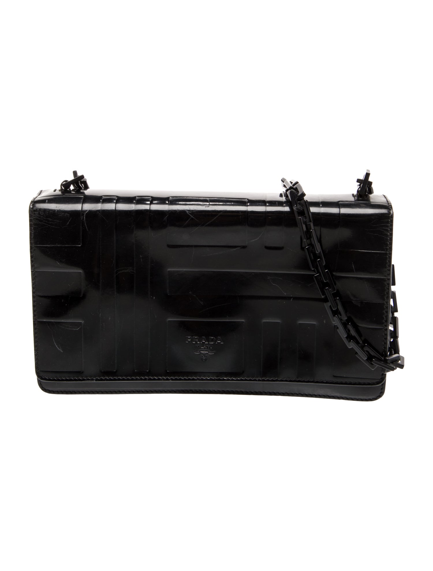 Prada Patent Leather Minaudière