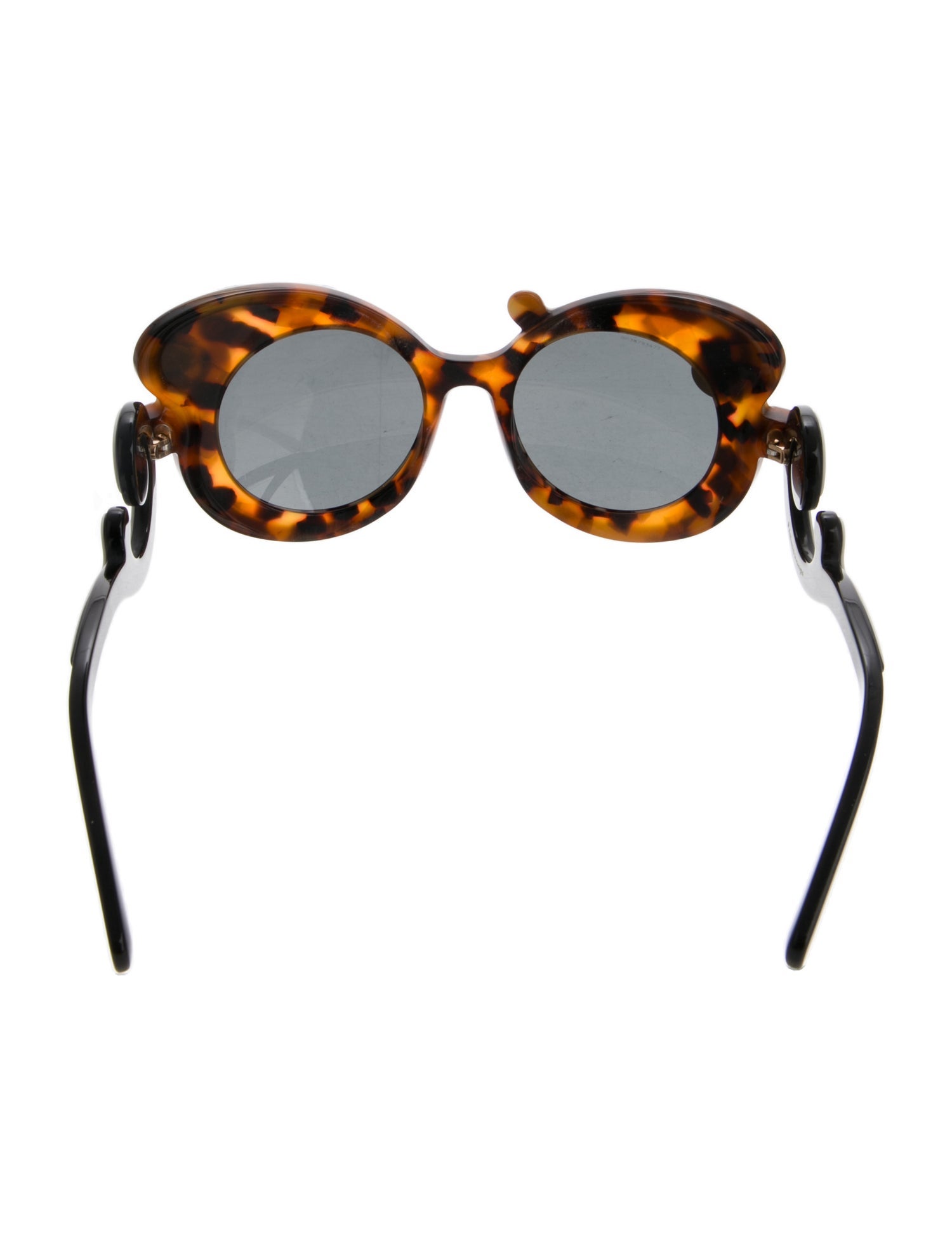 Prada Round Tinted Sunglasses
