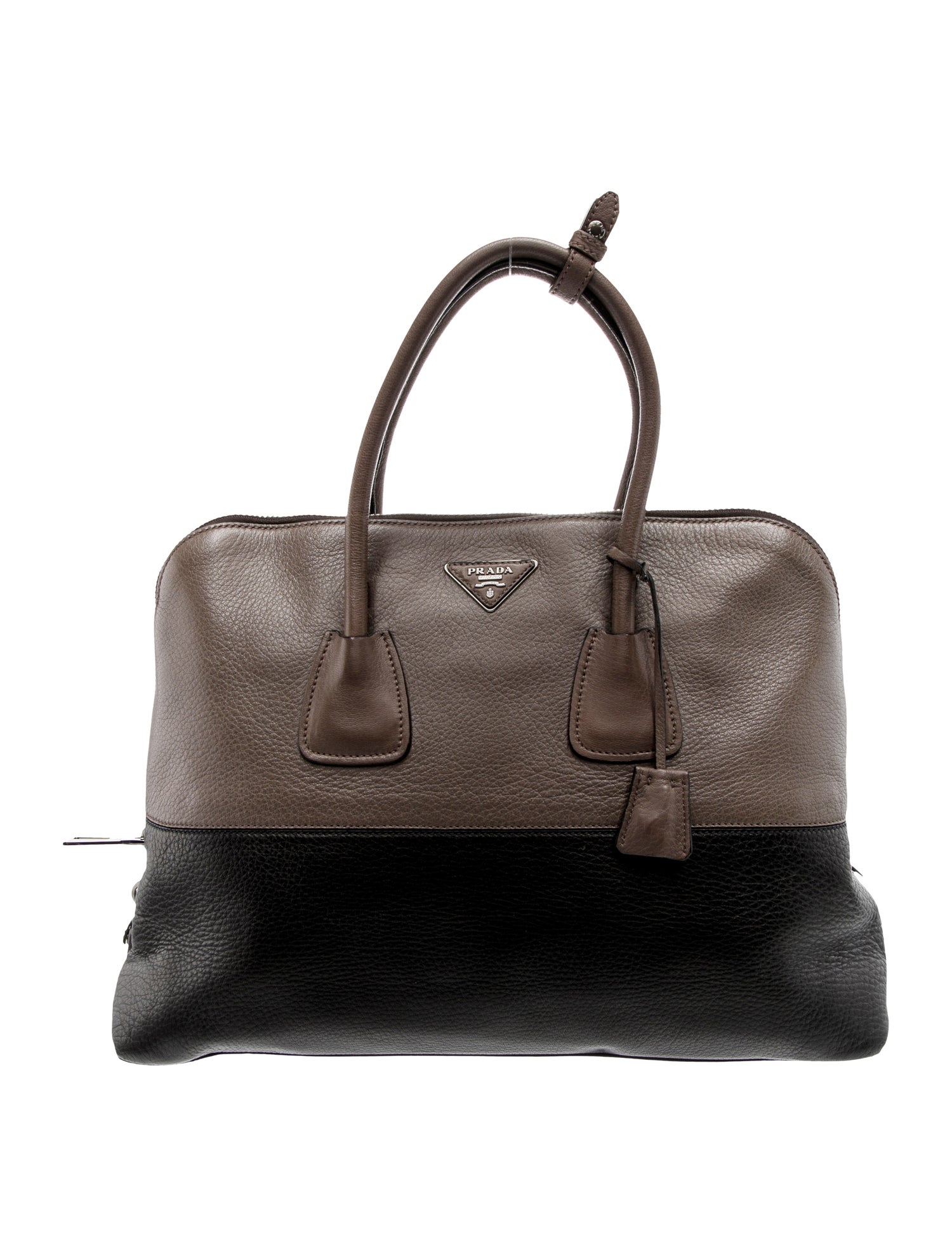 Prada Cervo Leather Bauletto