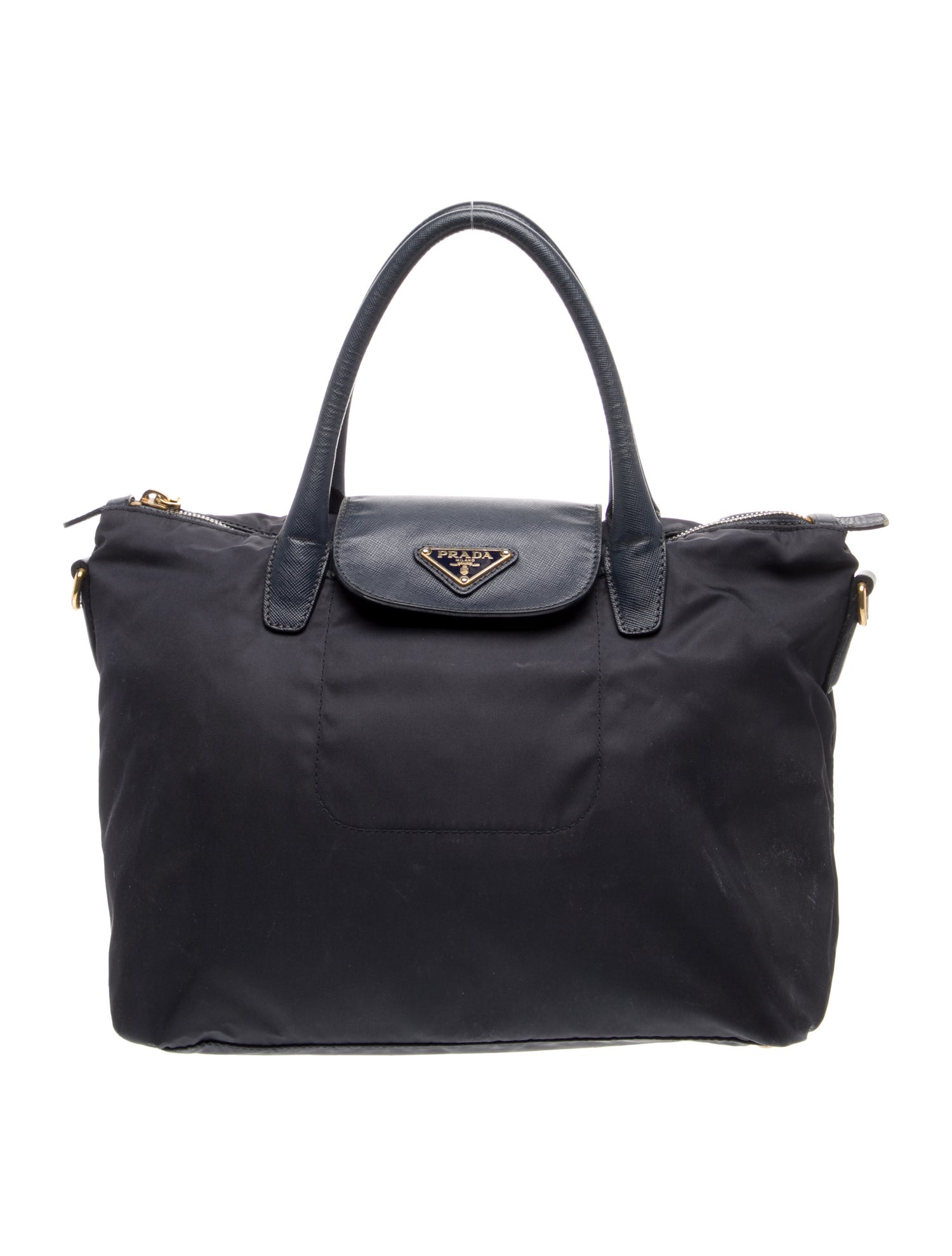 Prada Saffiano Leather Top Handle Bag