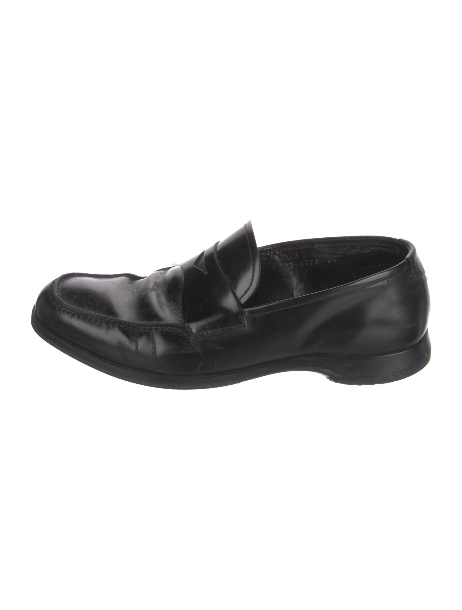 Prada Patent Leather Dress Loafers