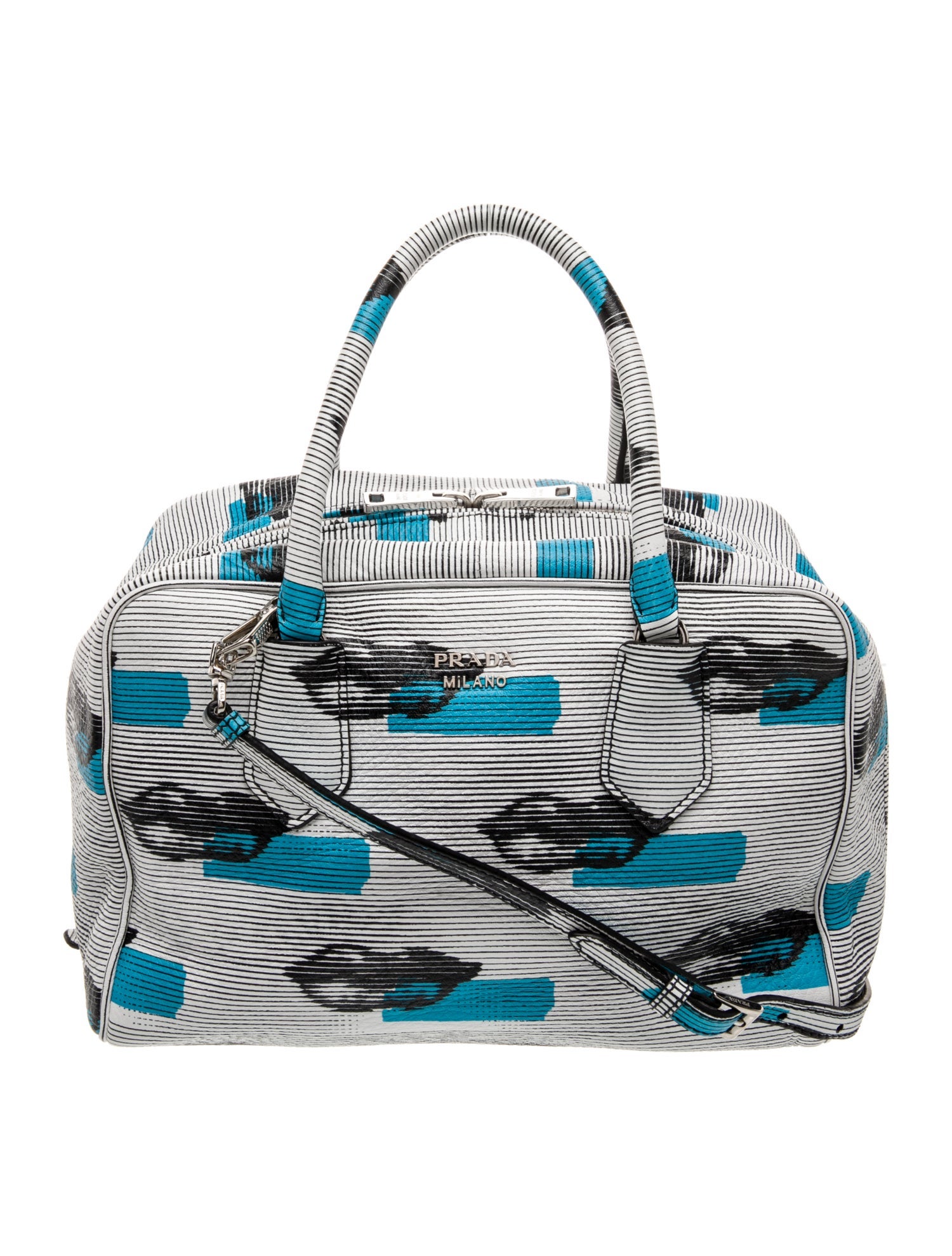 Prada Vitello Daino Leather Inside Bauletto