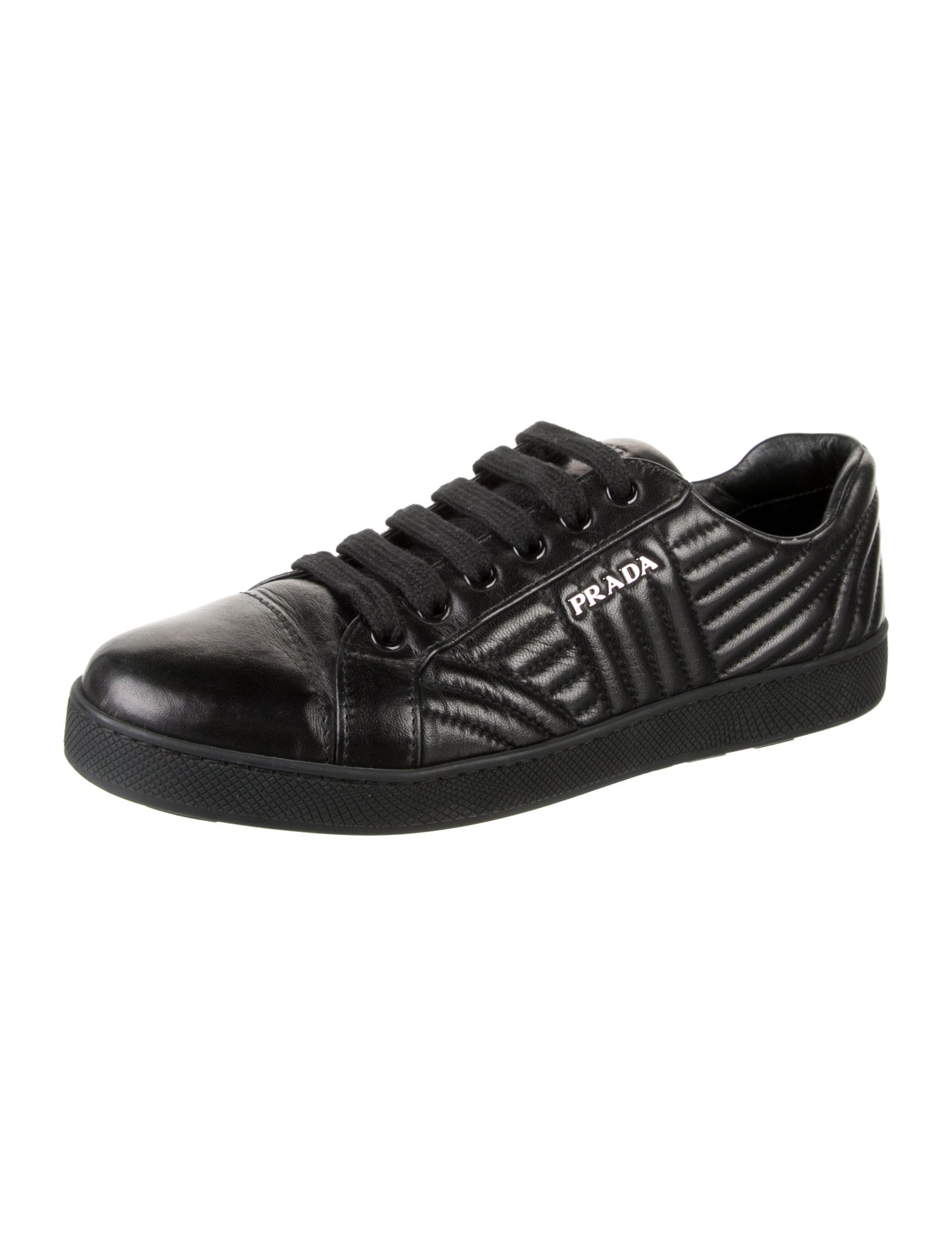 Prada Leather Sneakers