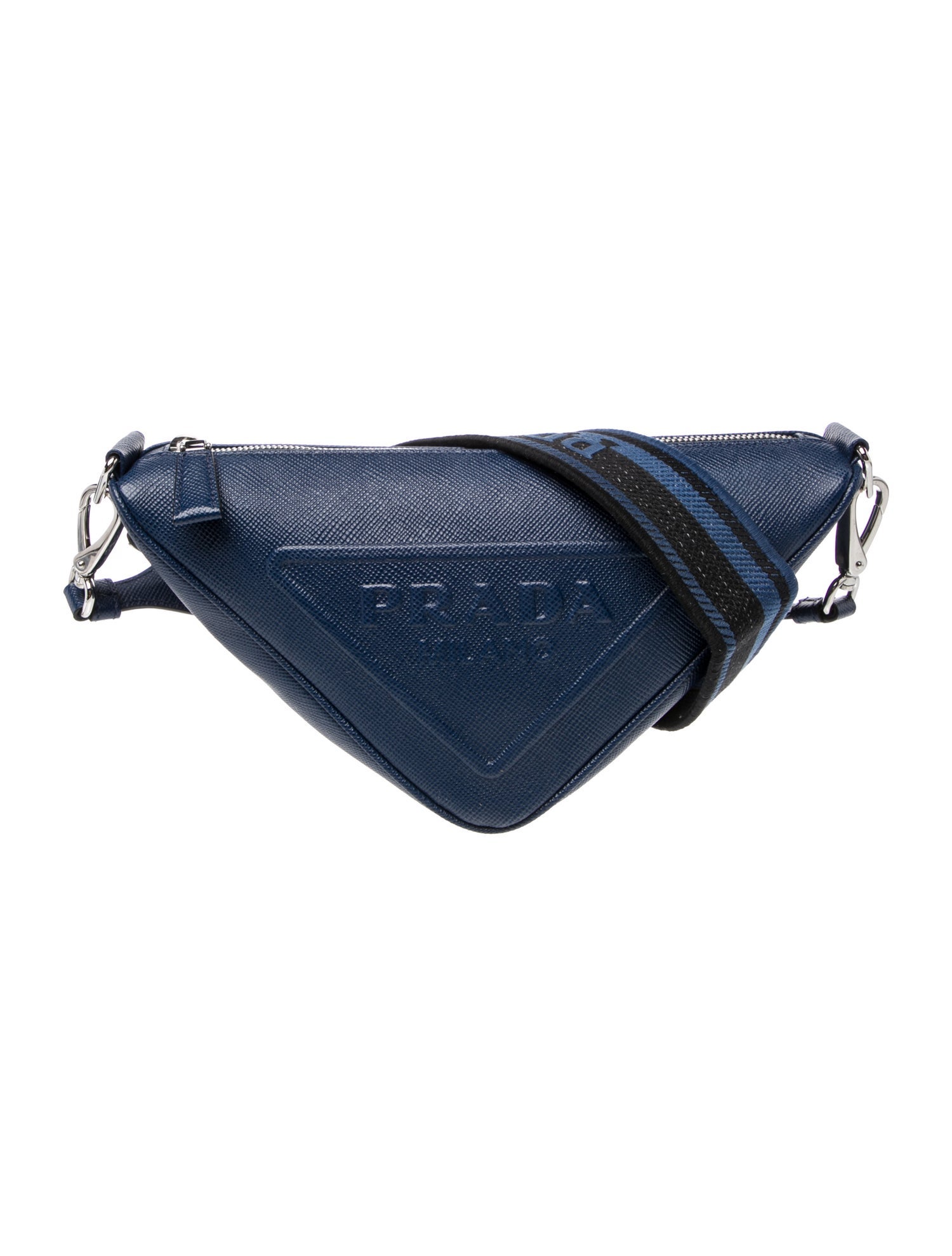 Prada Saffiano Leather Triangle