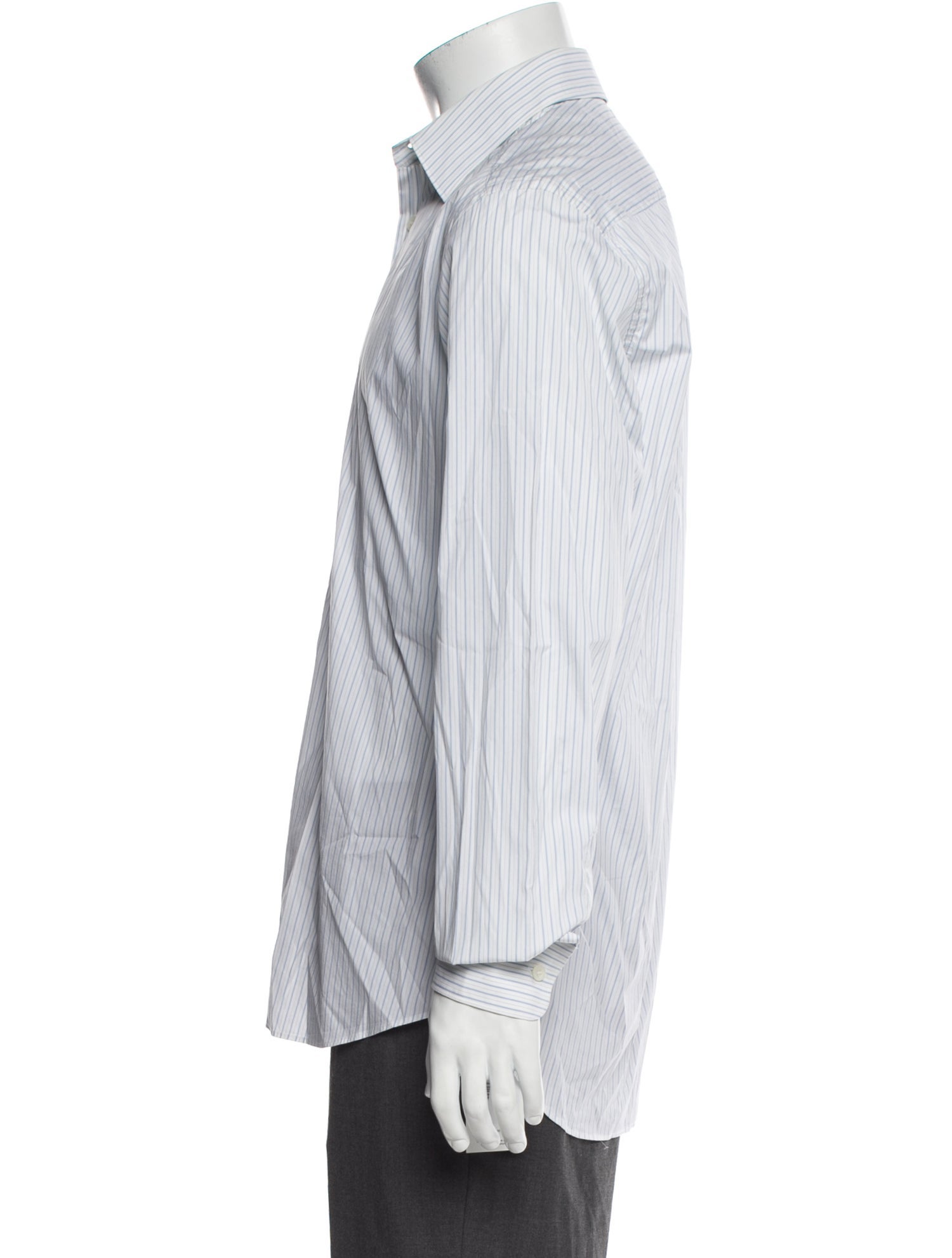 Prada 2012 Striped Dress Shirt