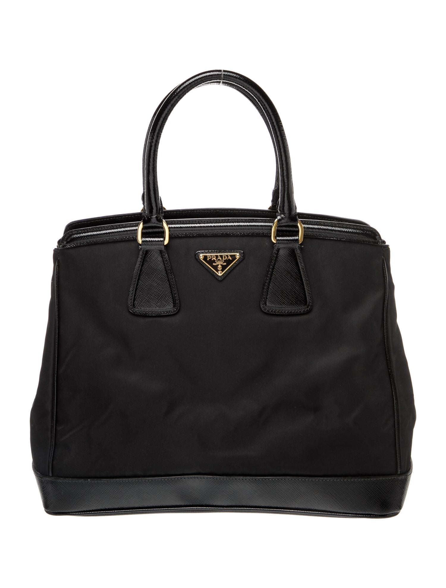 Prada Saffiano Leather Top Handle Bag