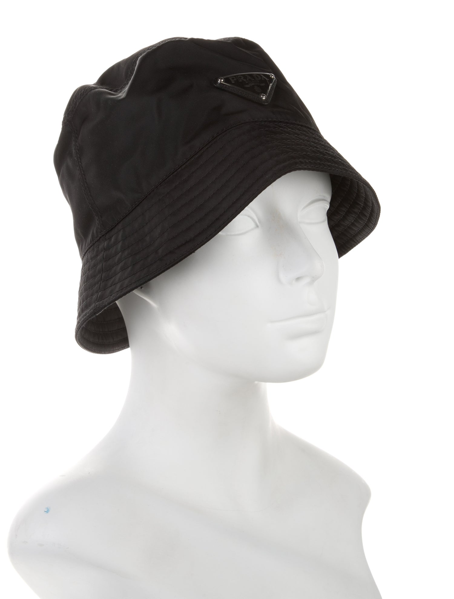 Prada Solid Bucket Hat