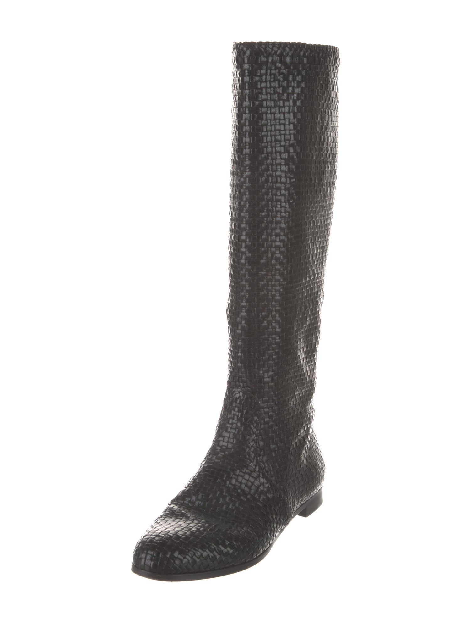 Prada Leather Riding Boots