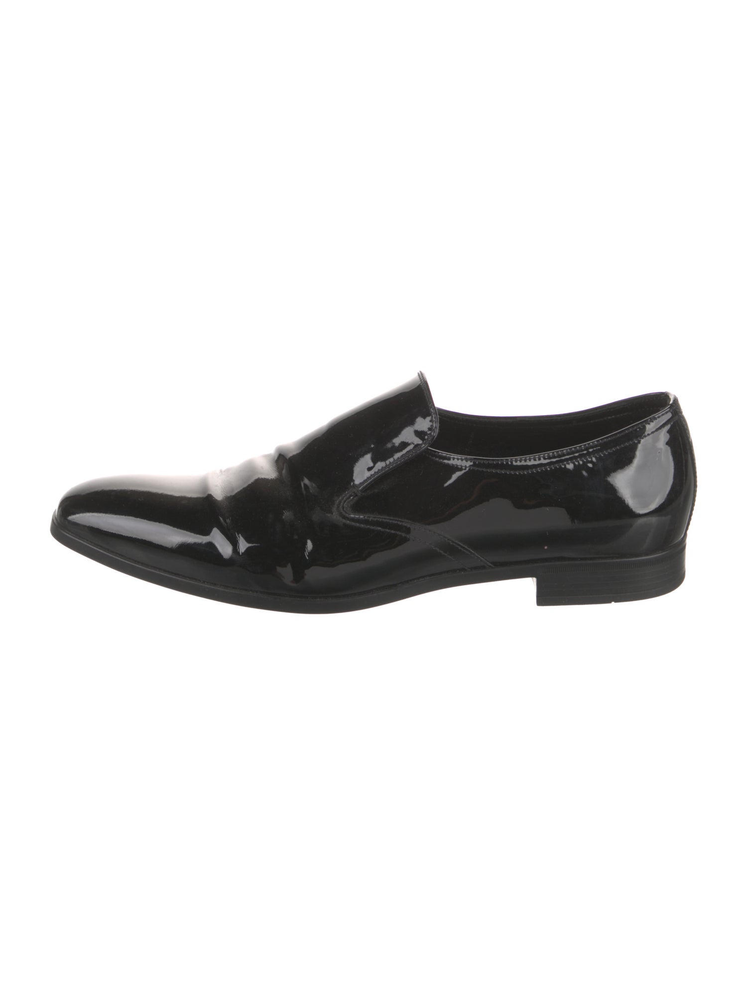 Prada Patent Leather Dress Loafers