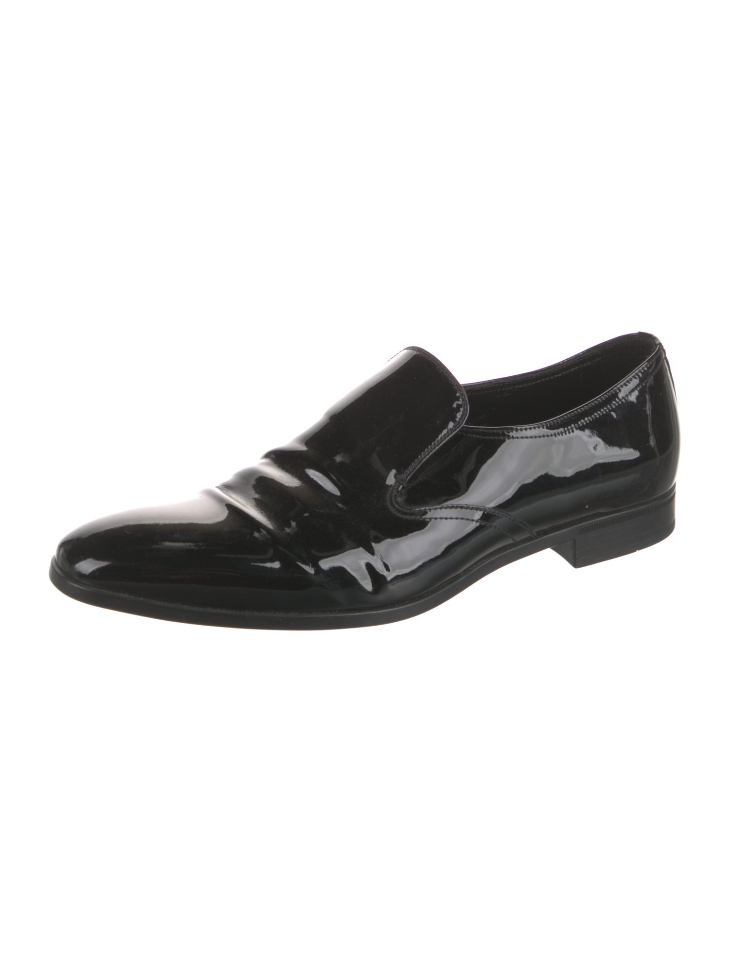Prada Patent Leather Dress Loafers