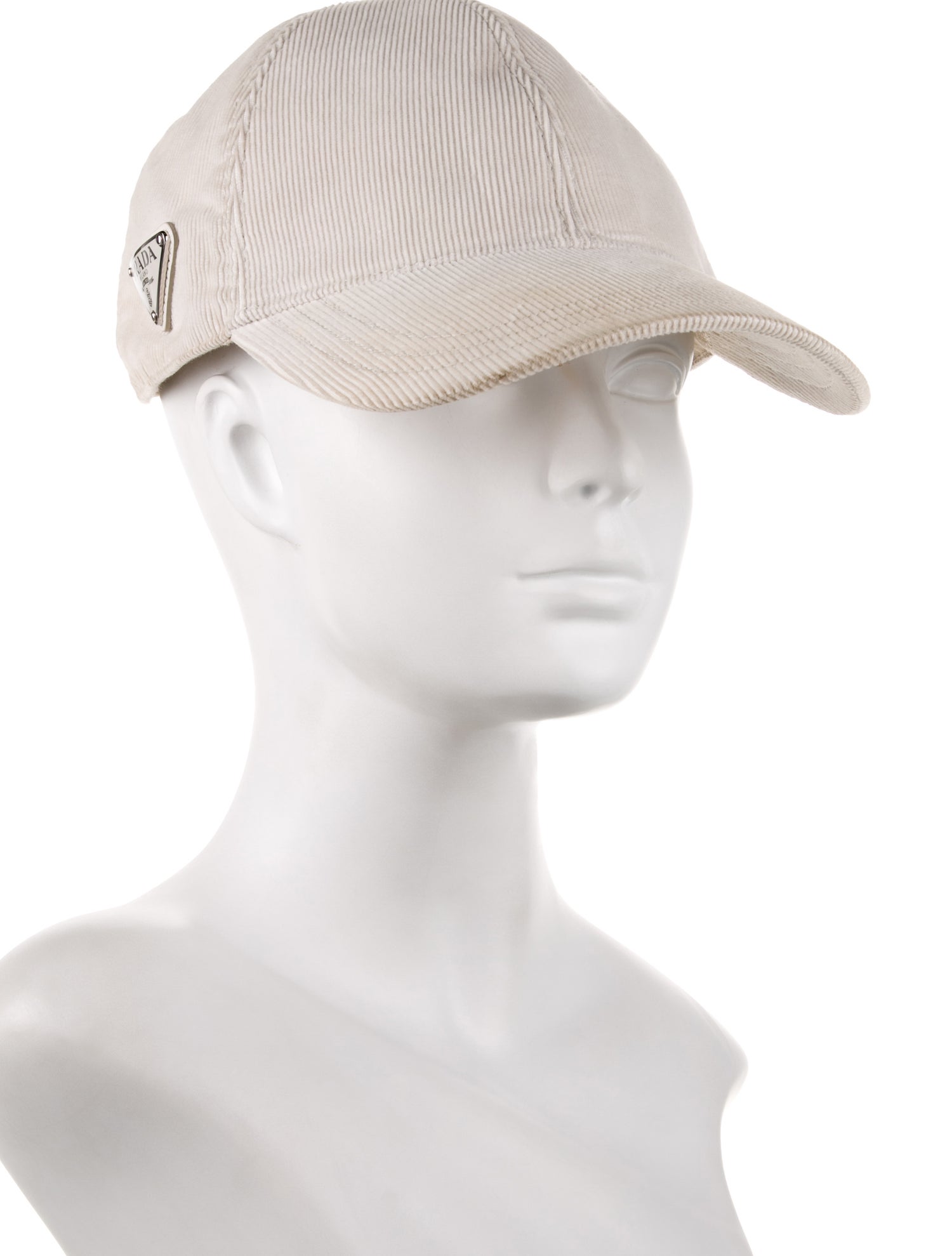 Prada Cotton Blend Baseball Hat