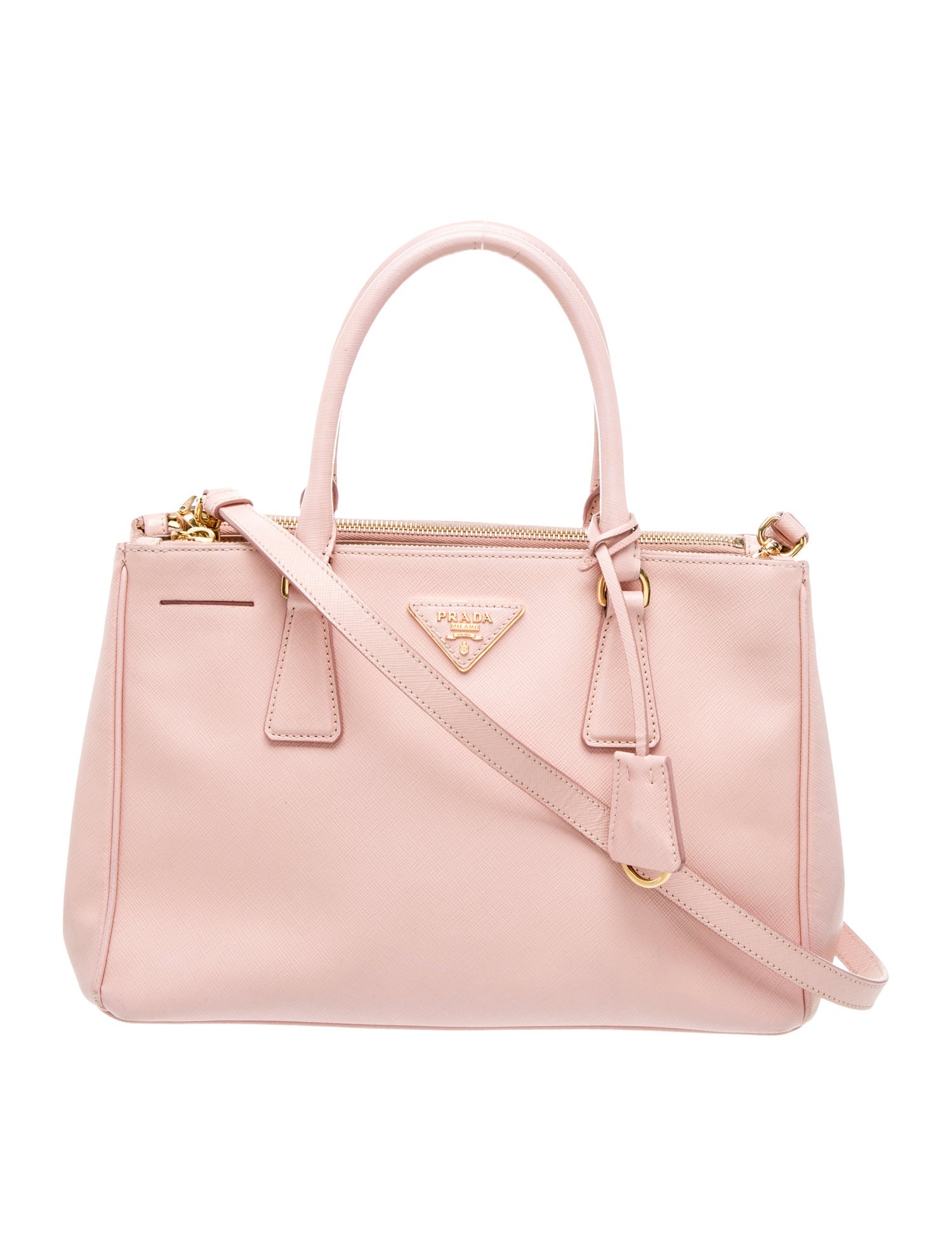 Prada Signature Galleria Double Zip Small