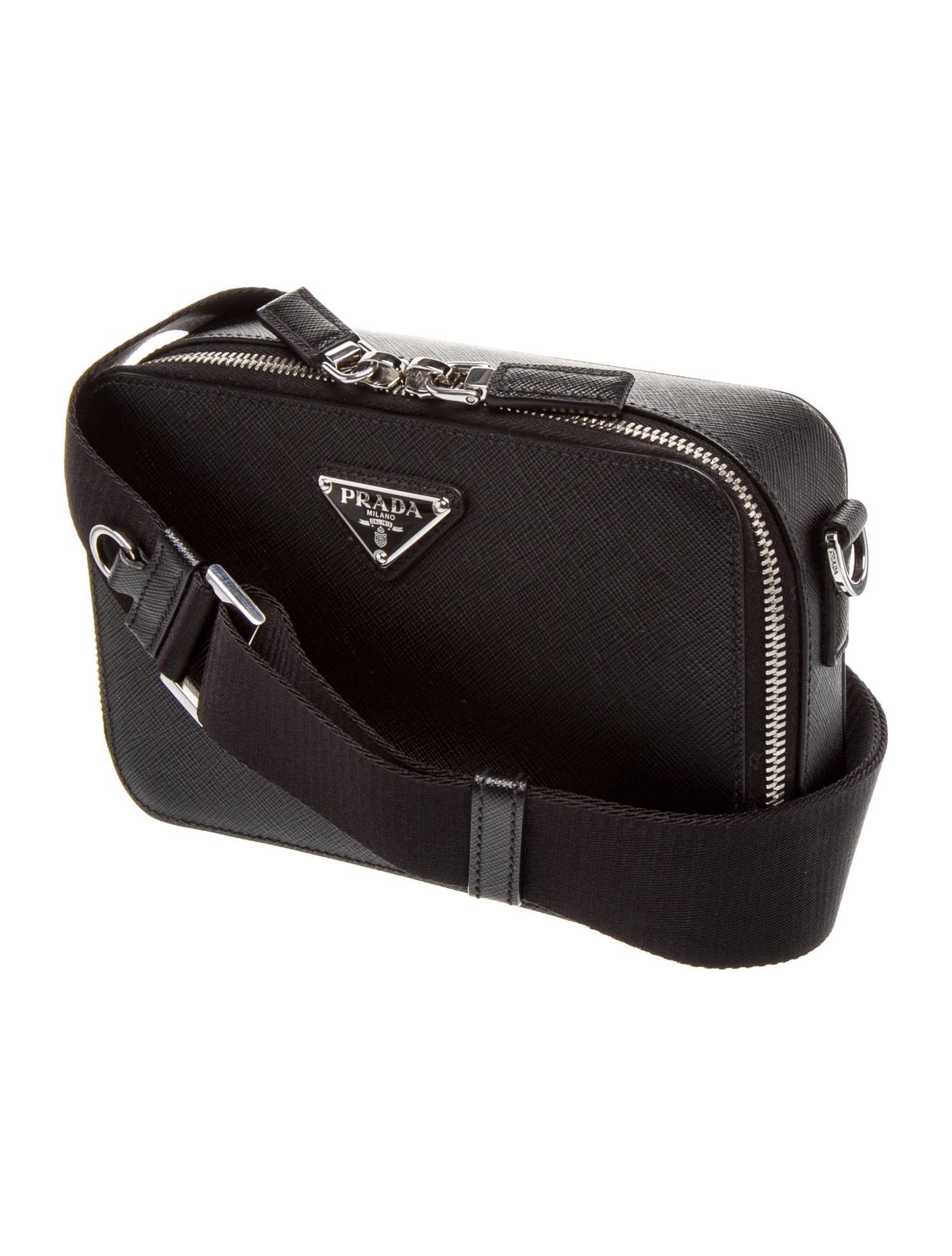 Prada Saffiano Lux Leather Crossbody Bag