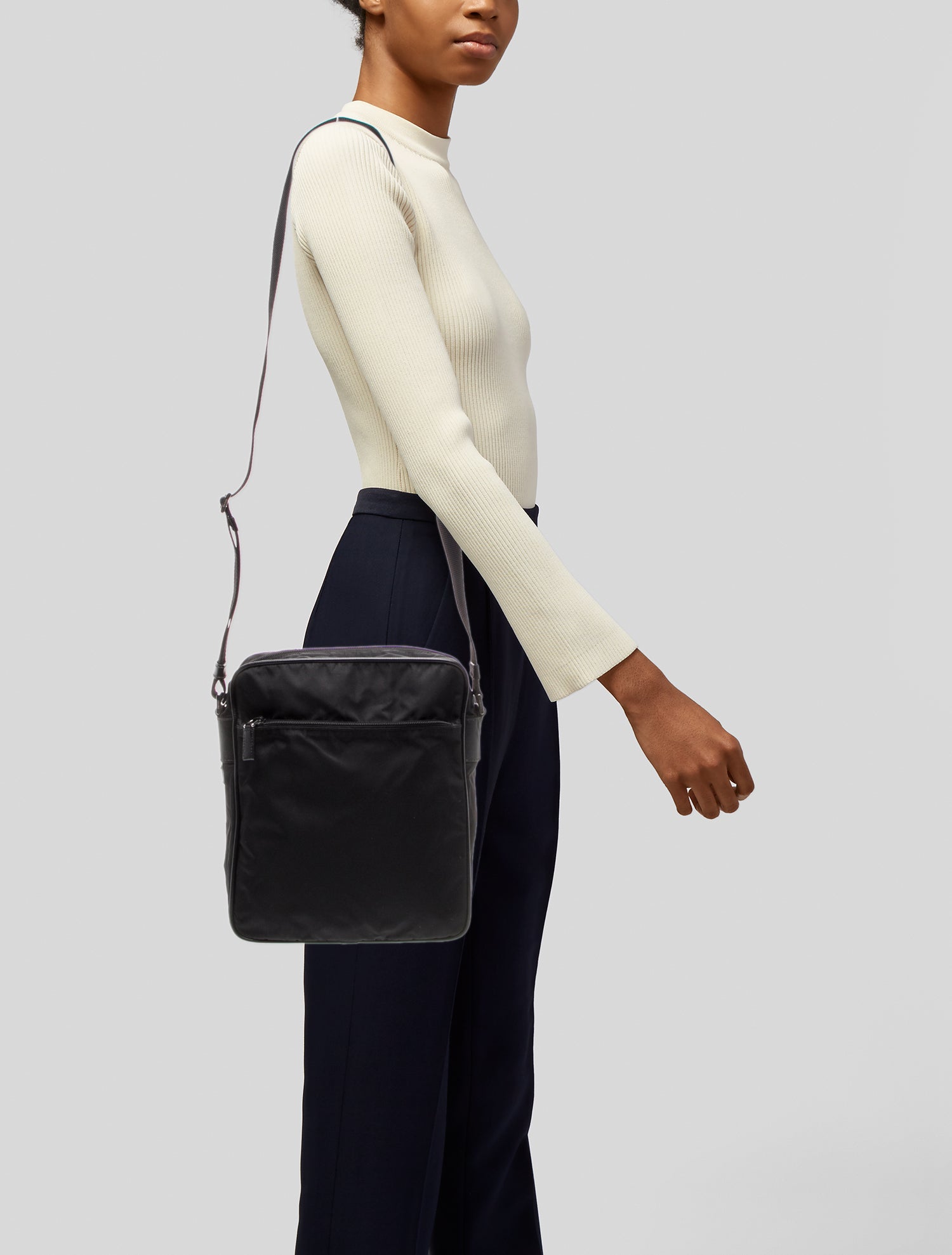 Prada Tessuto Messenger Bag