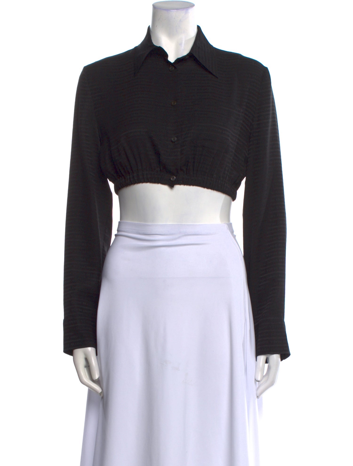 Prada 2022 Silk Crop Top