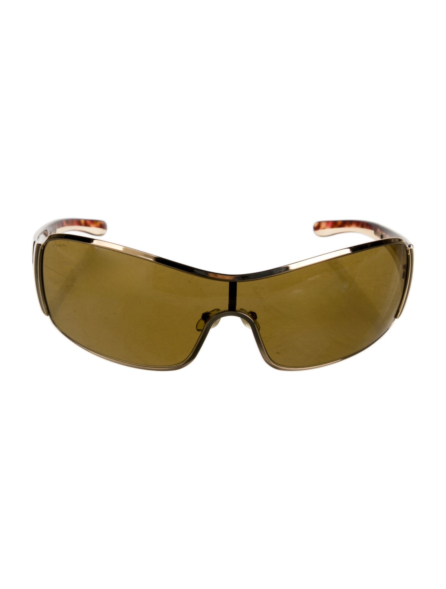Prada Shield Tinted Sunglasses