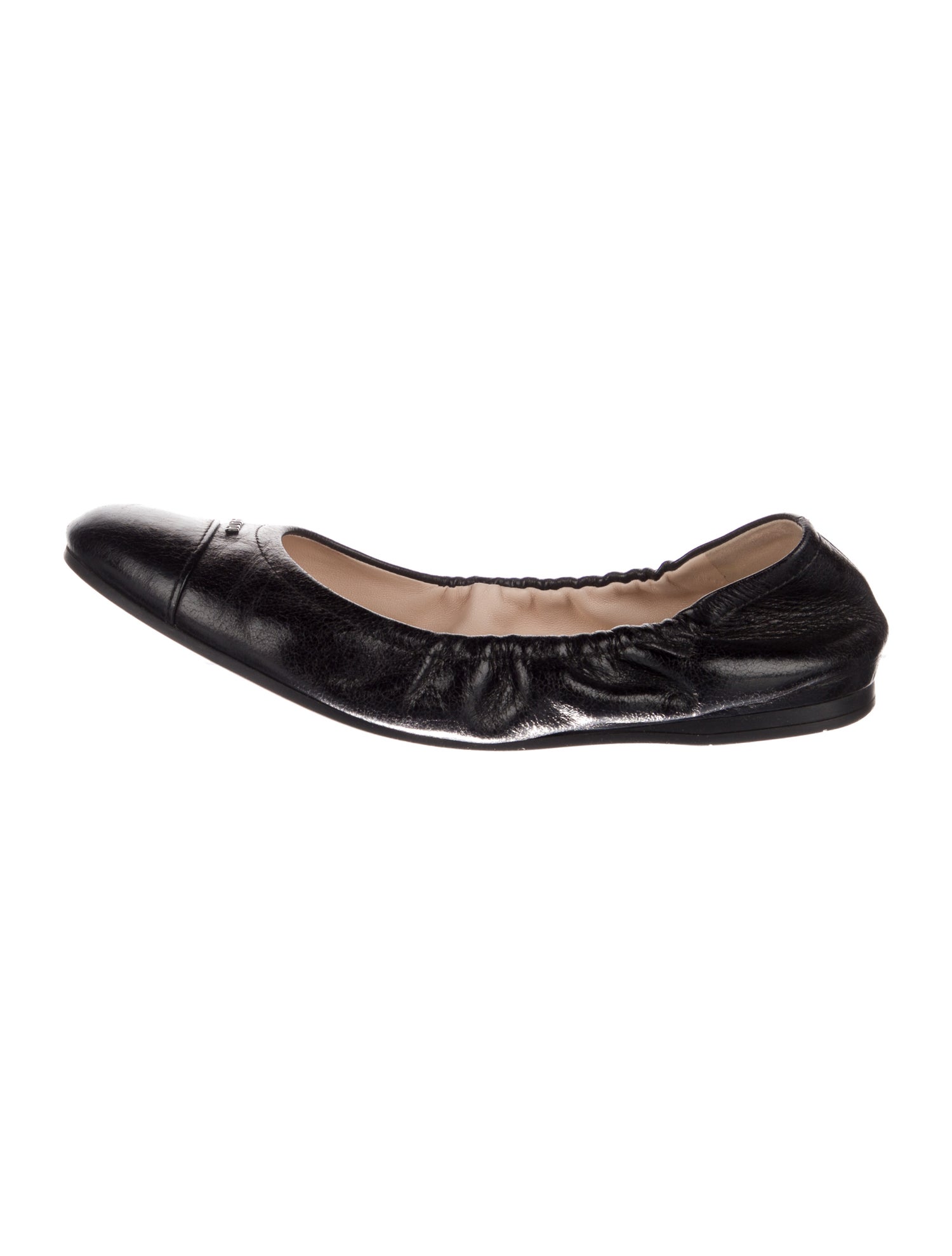 Prada Leather Ballet Flats