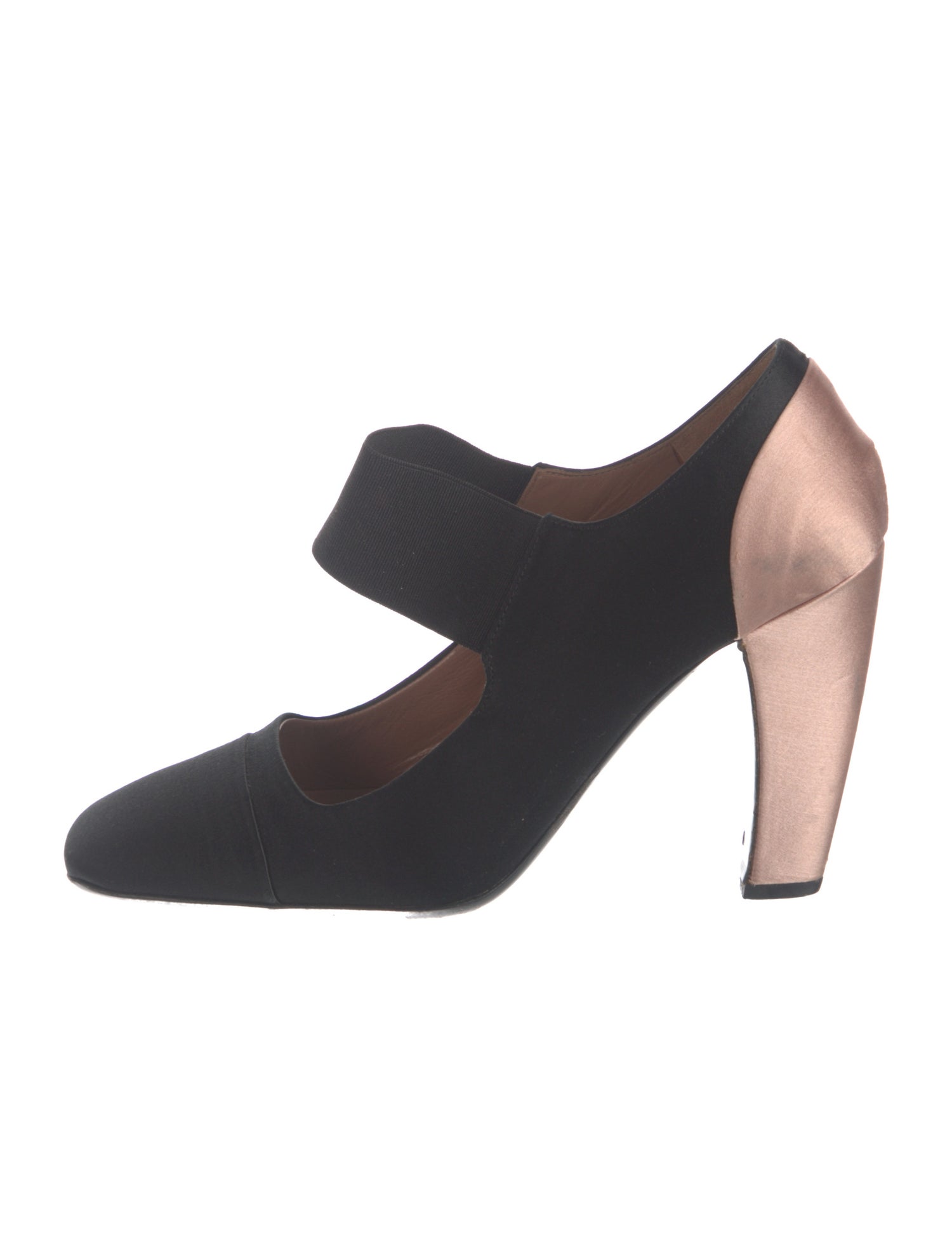 Prada Satin D'Orsay Pumps