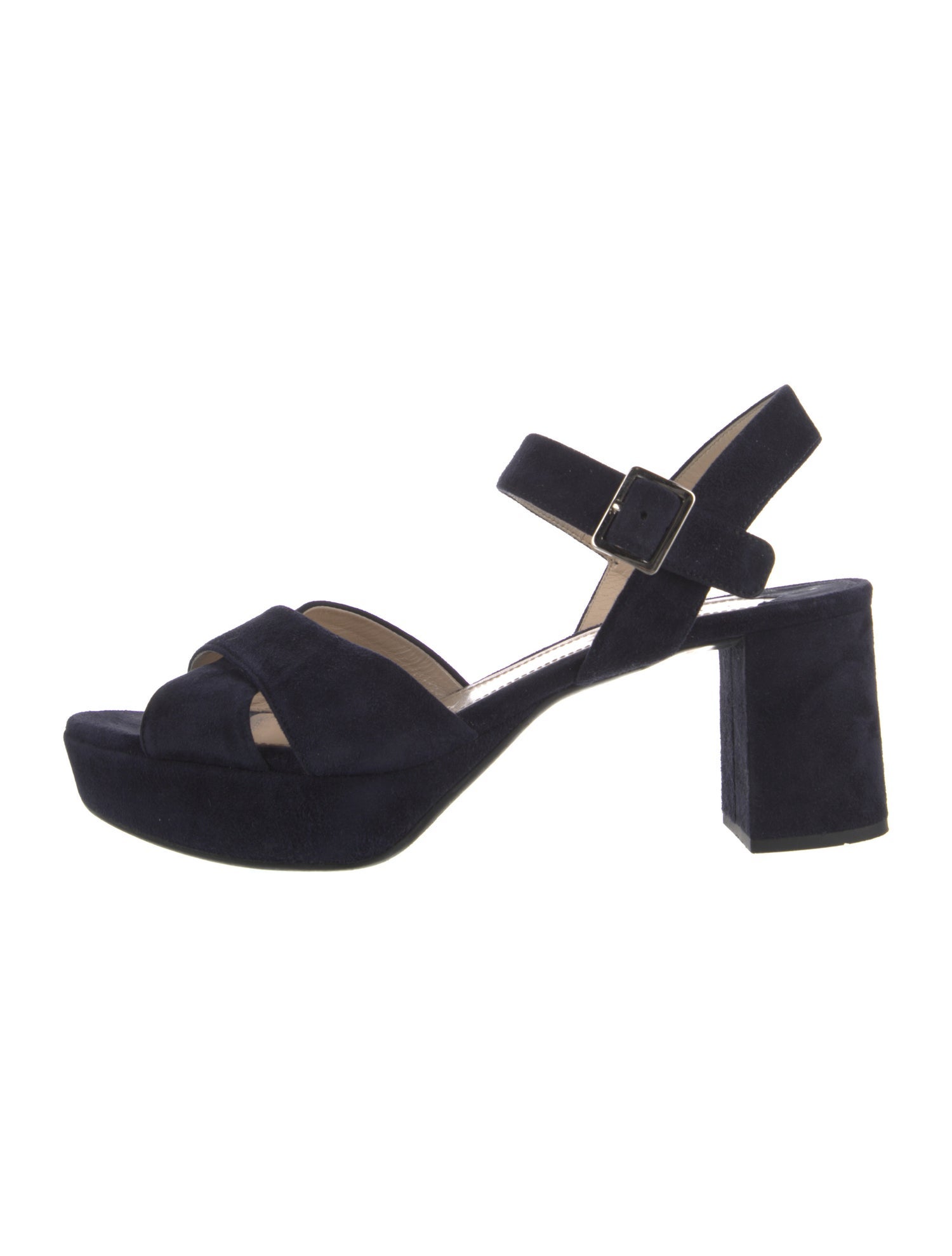 Prada Suede Slingback Sandals