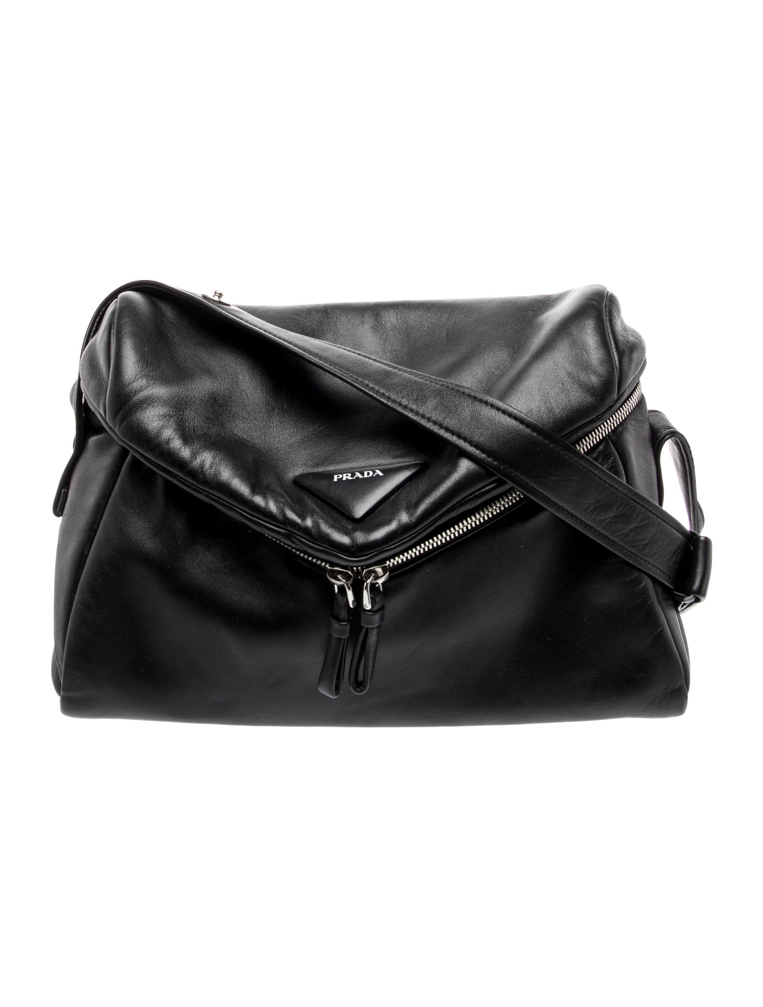 Prada Nappa Leather Nappa Padded Signaux