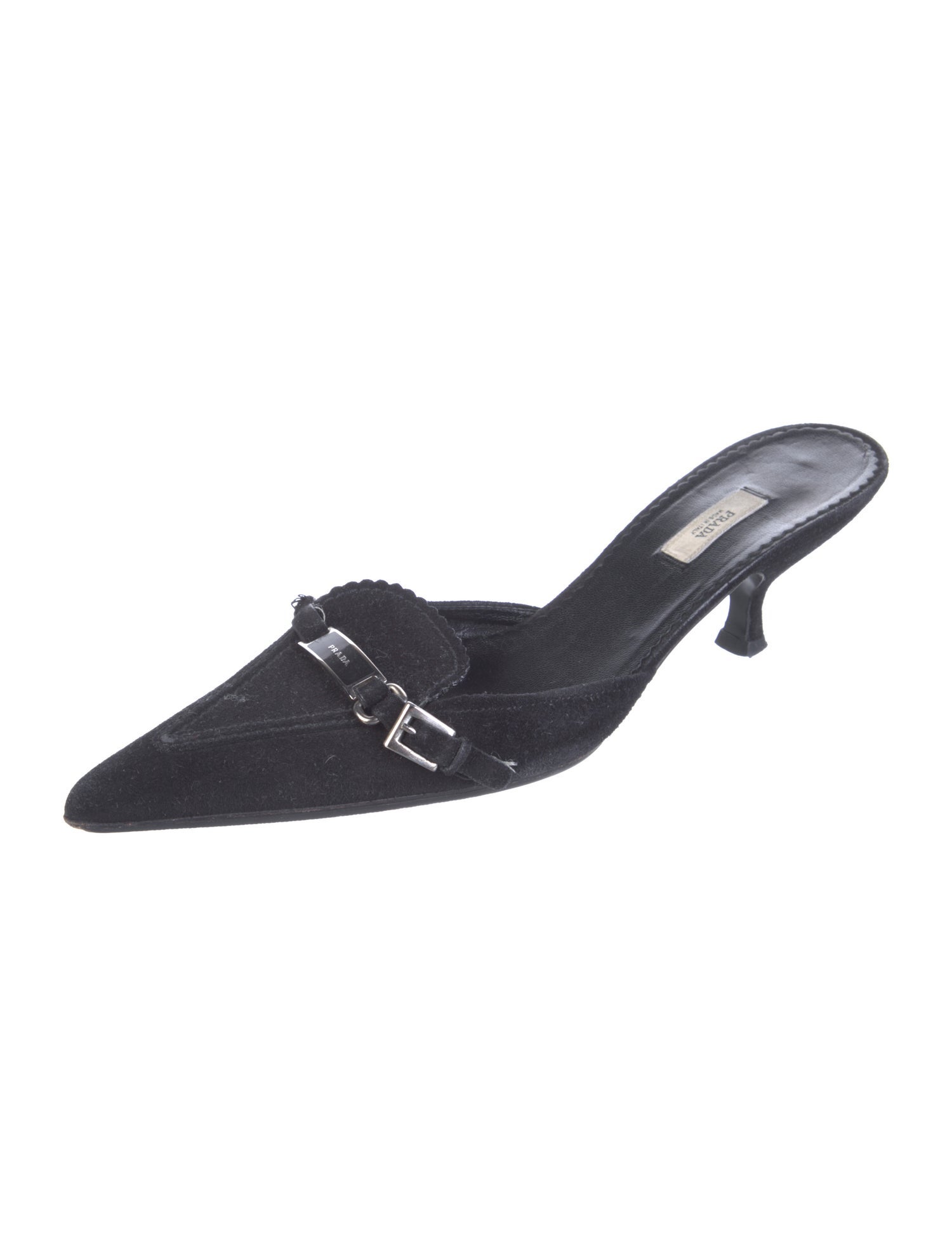Prada Suede Mules