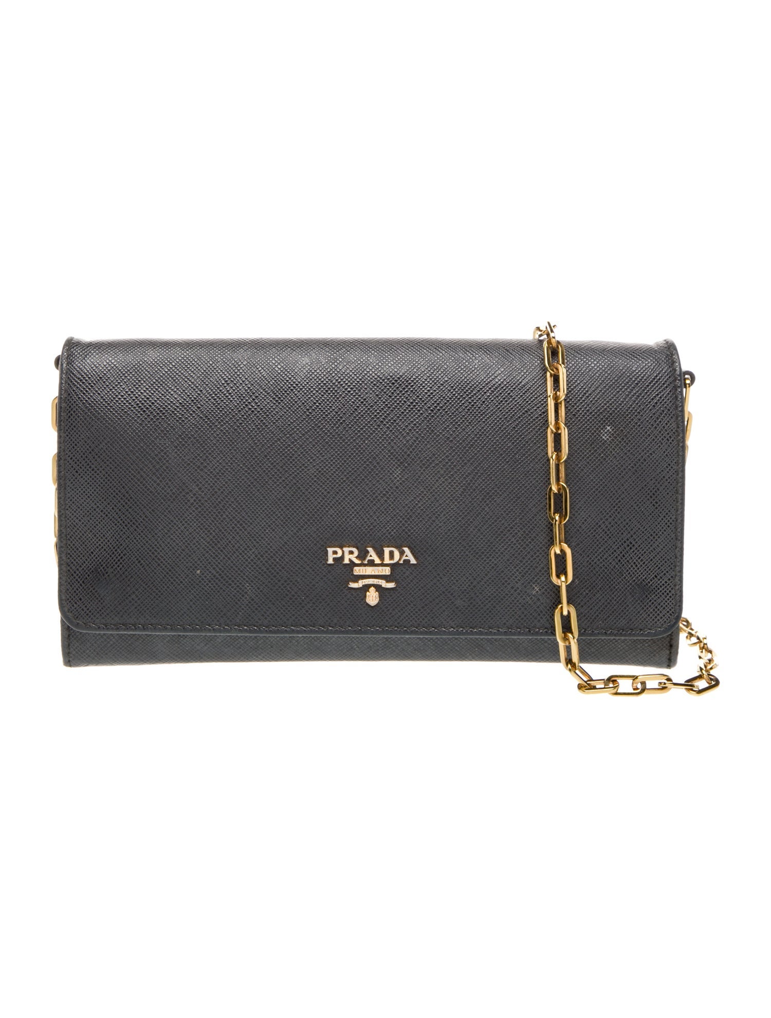 Prada Saffiano Leather Clutch
