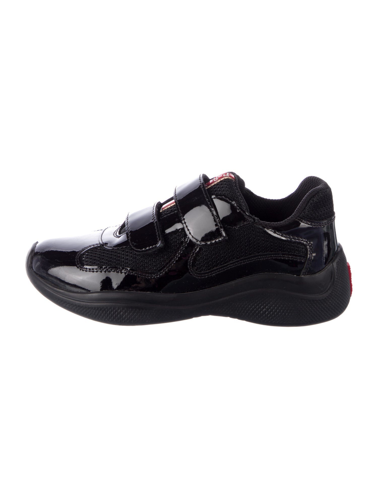 Prada Sport boys' Patent Leather Sneakers