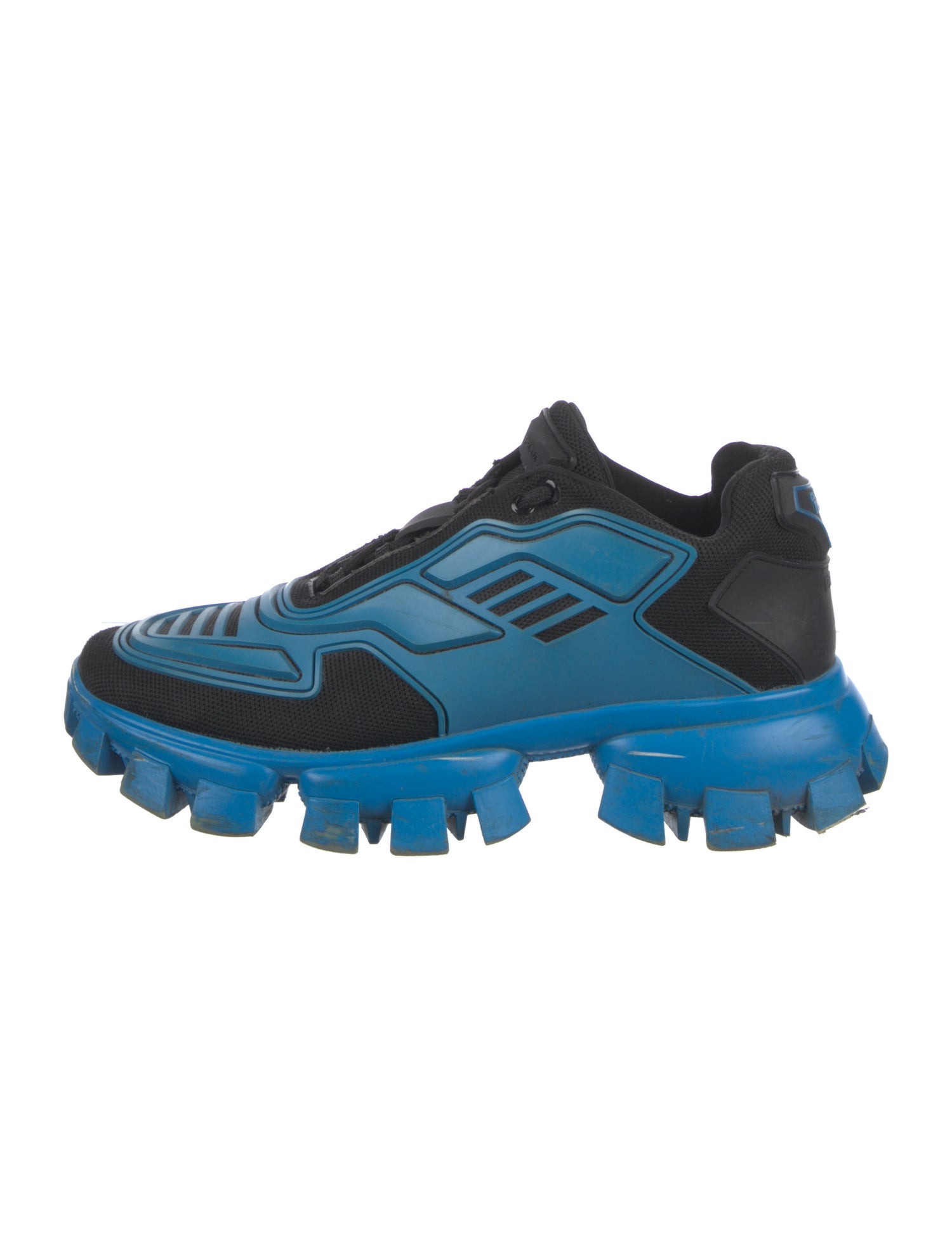 Prada Colorblock Pattern Sneakers