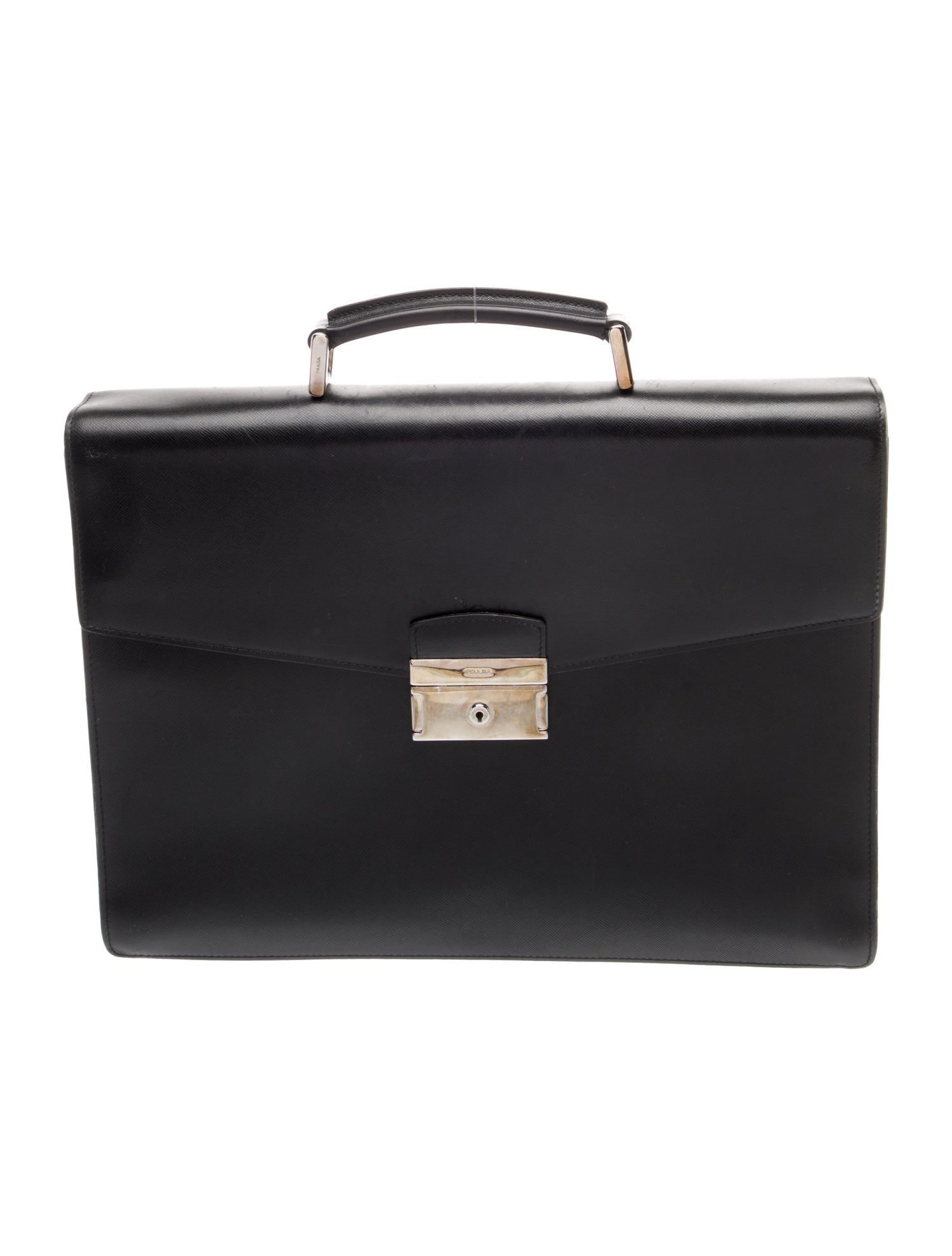 Prada Saffiano Lux Leather Briefcase