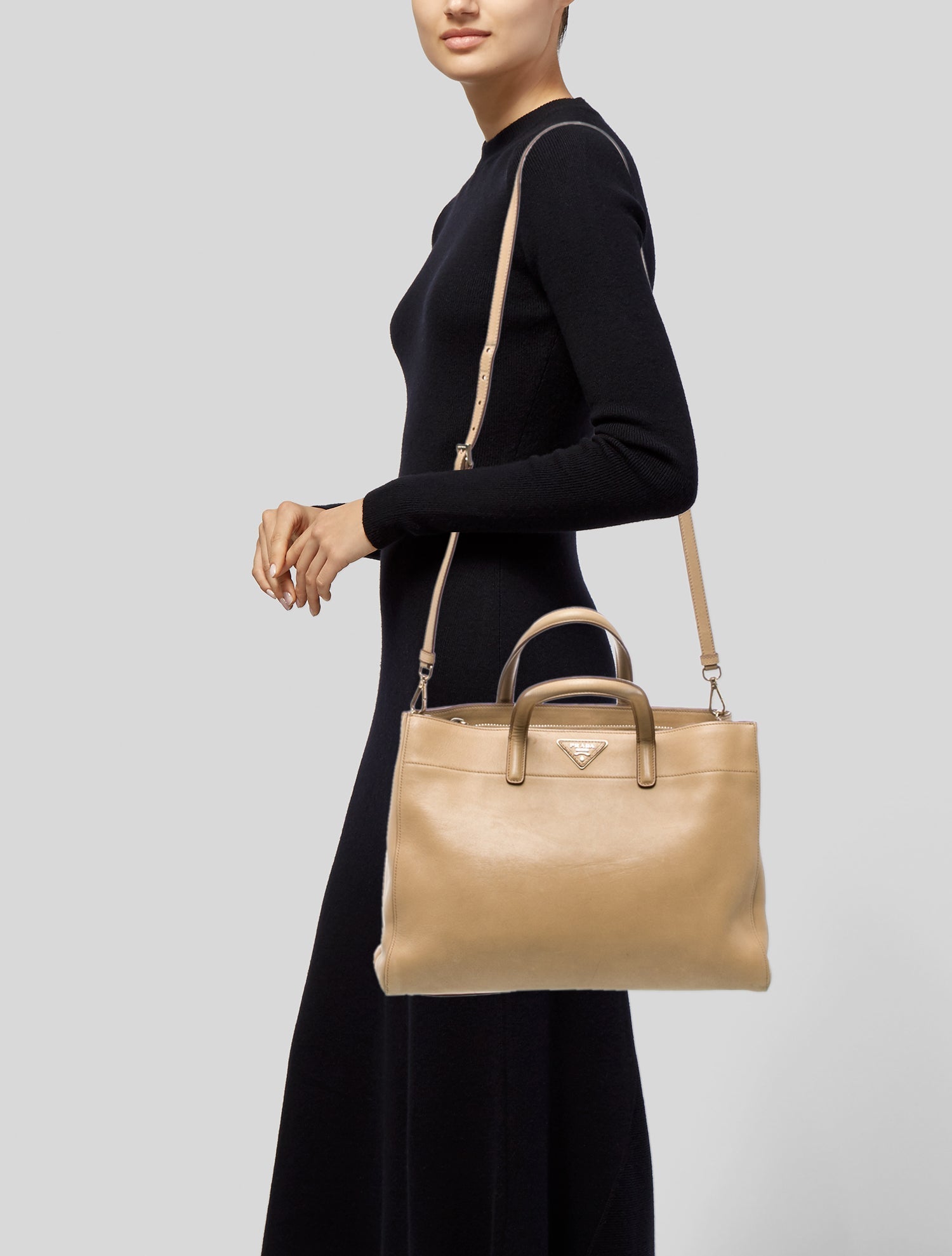 Prada Leather Crossbody Bag