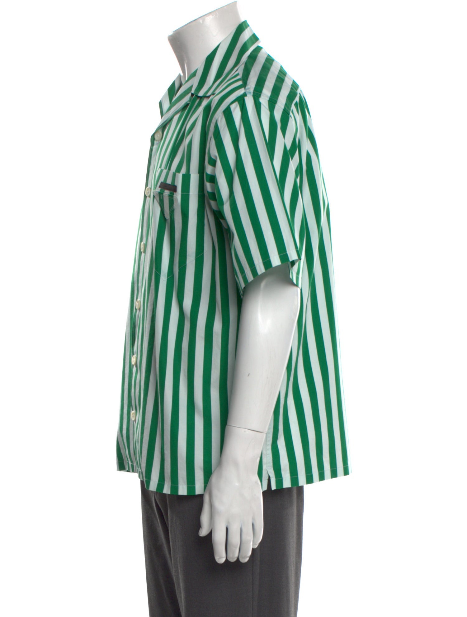 Prada 2022 Striped Shirt