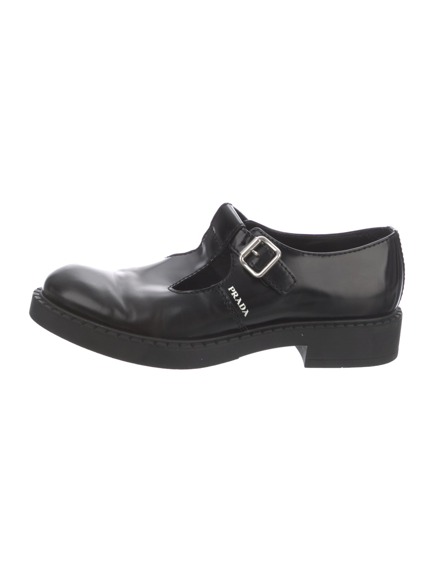 Prada Leather Monk Straps