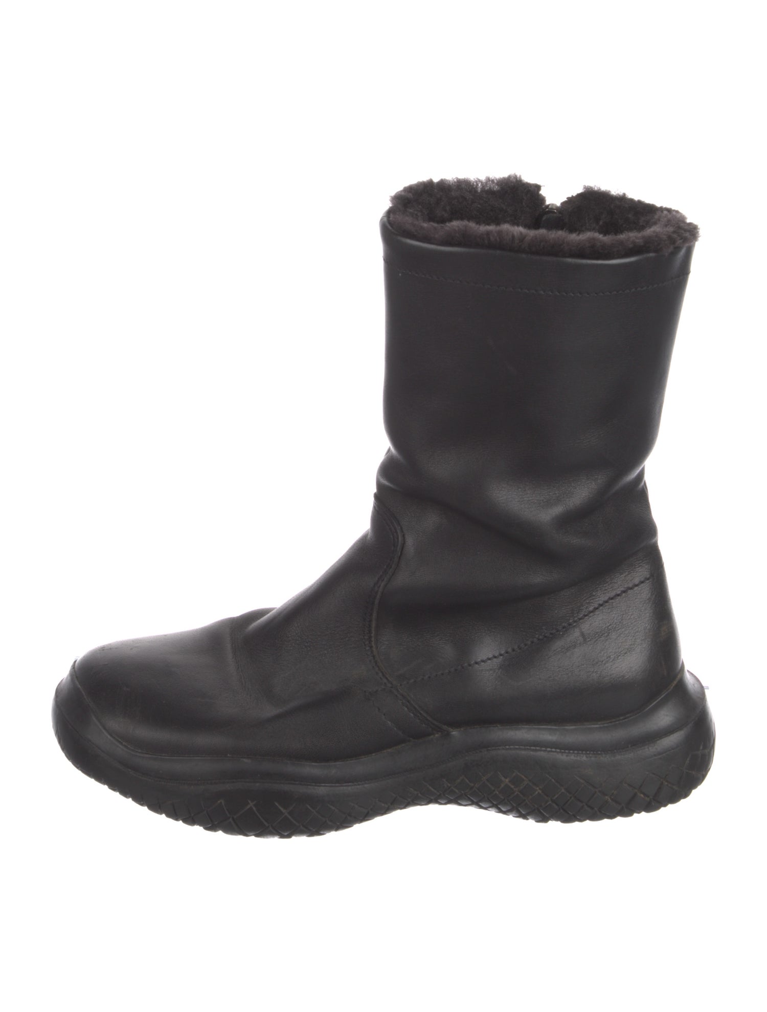 Prada Leather Boots