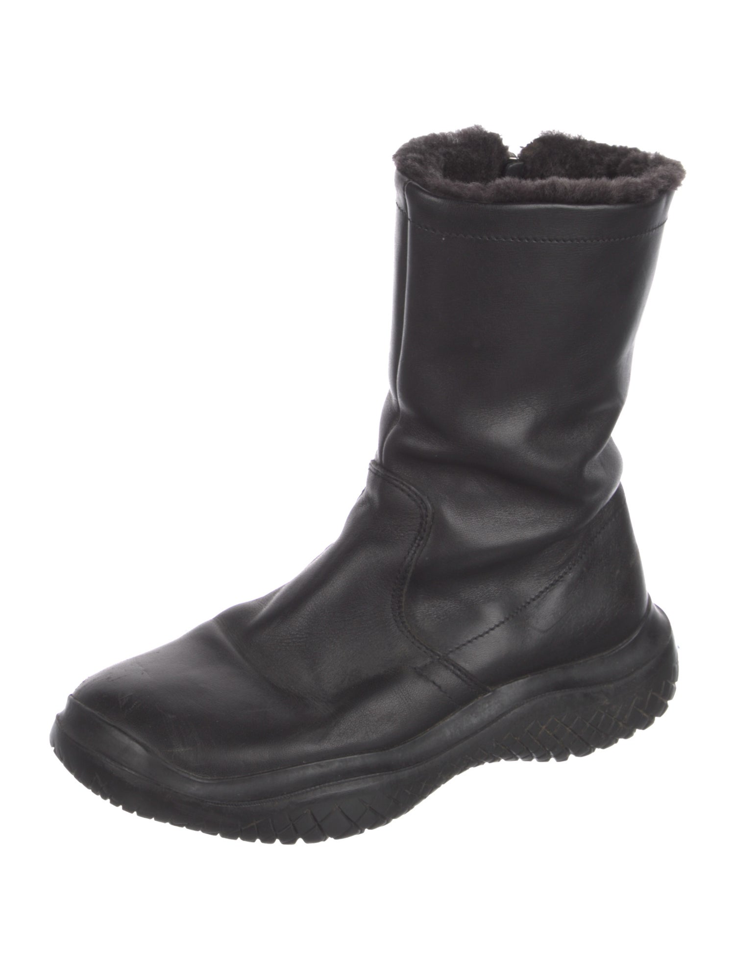Prada Leather Boots