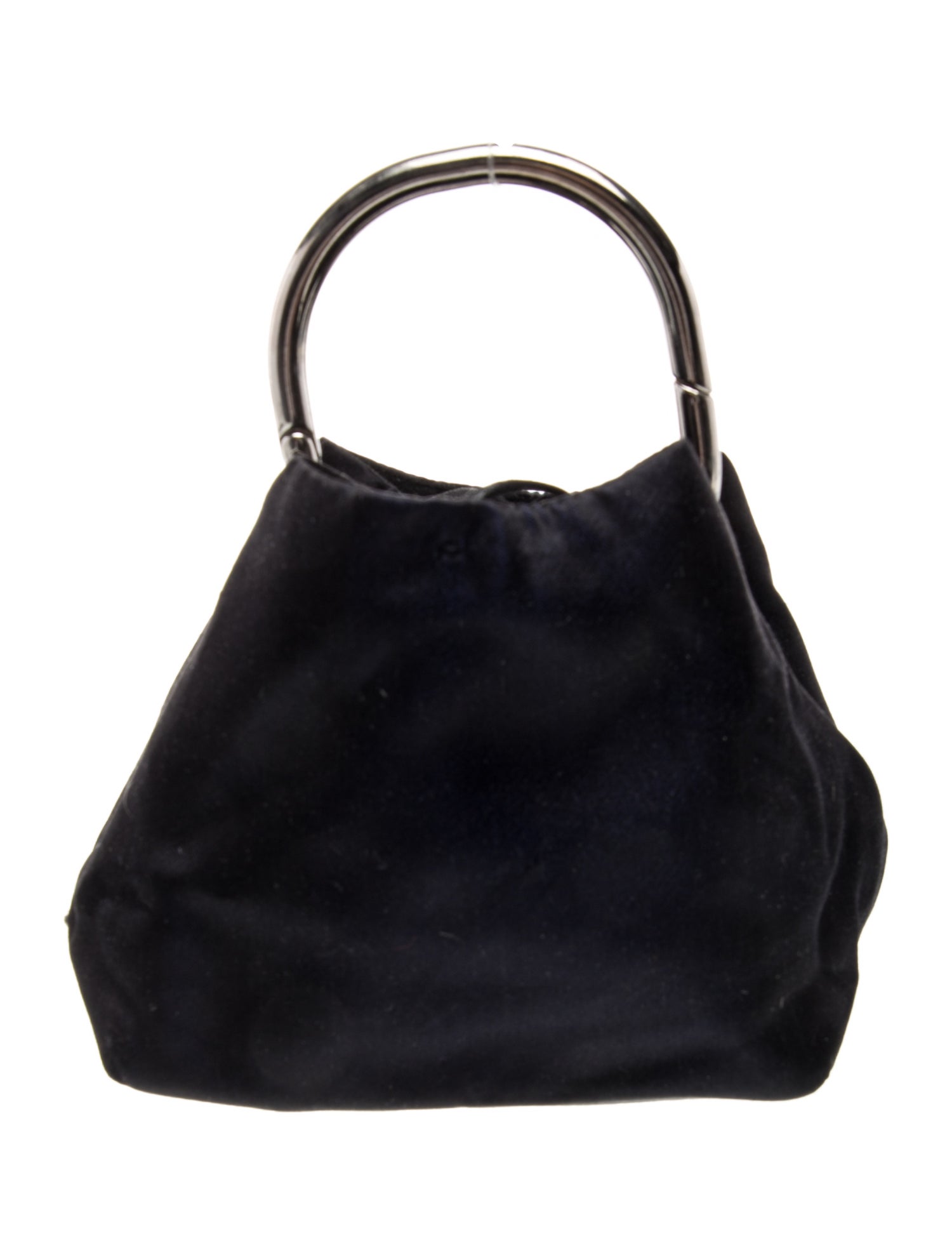 Prada Enameled Metal Triangle Ring