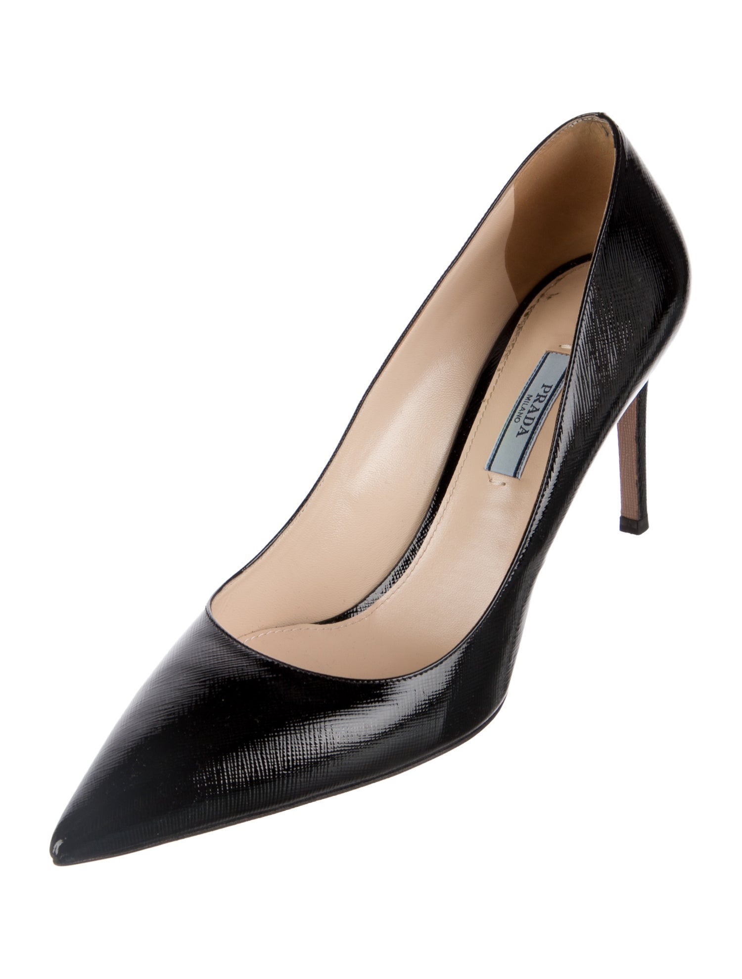 Prada Saffiano Leather Pumps