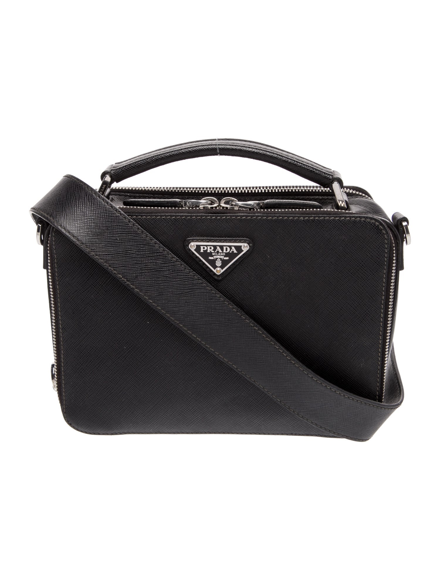 Prada Saffiano Leather Brique Medium