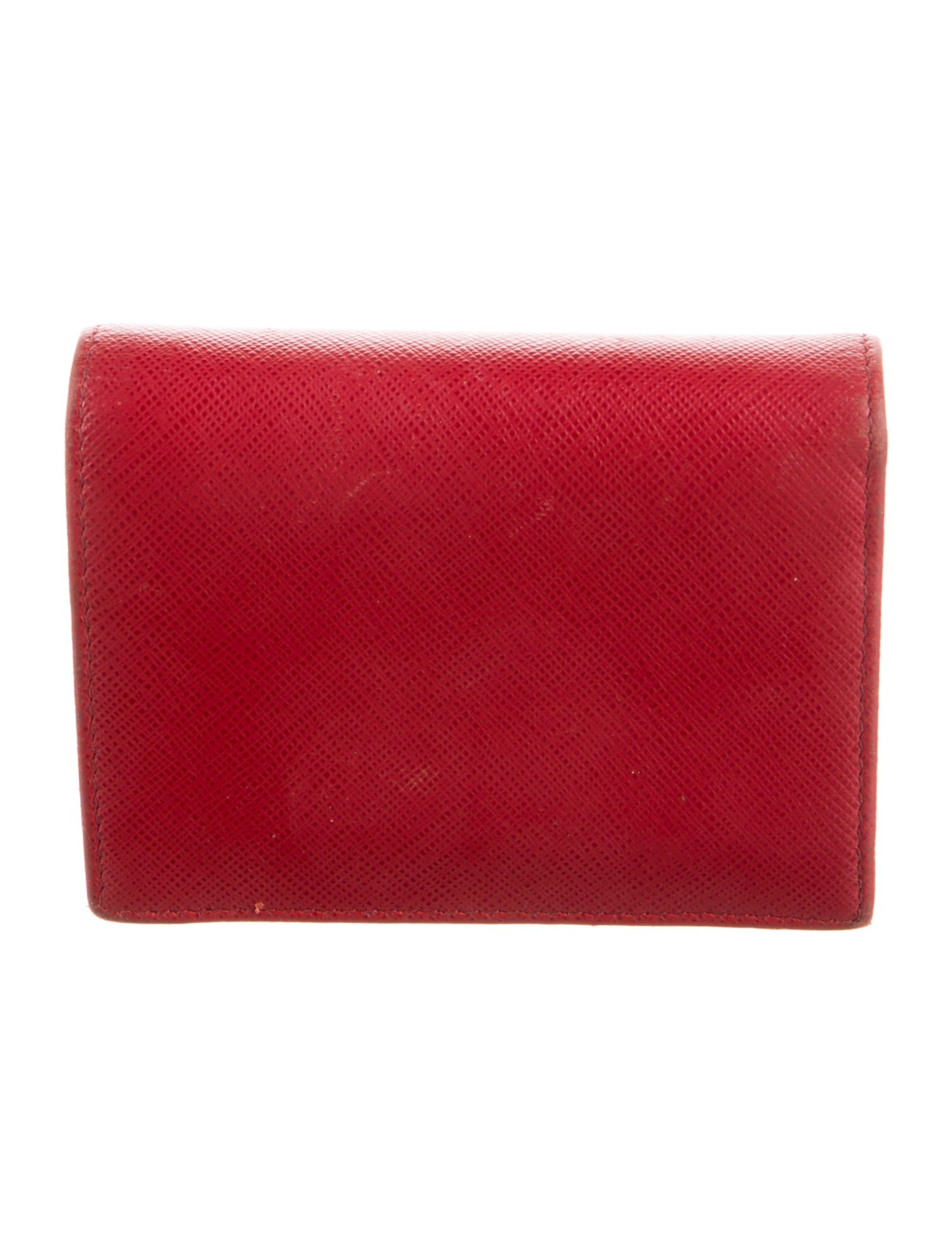 Prada Saffiano Metal Leather Wallet