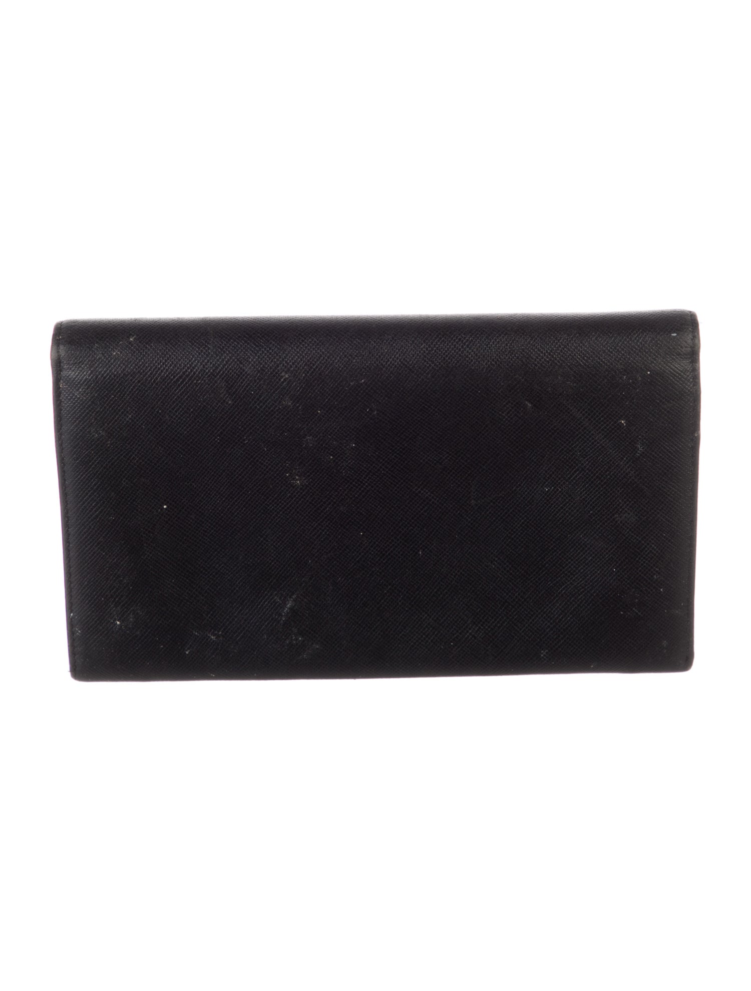 Prada Saffiano Lux Leather Continental Wallet