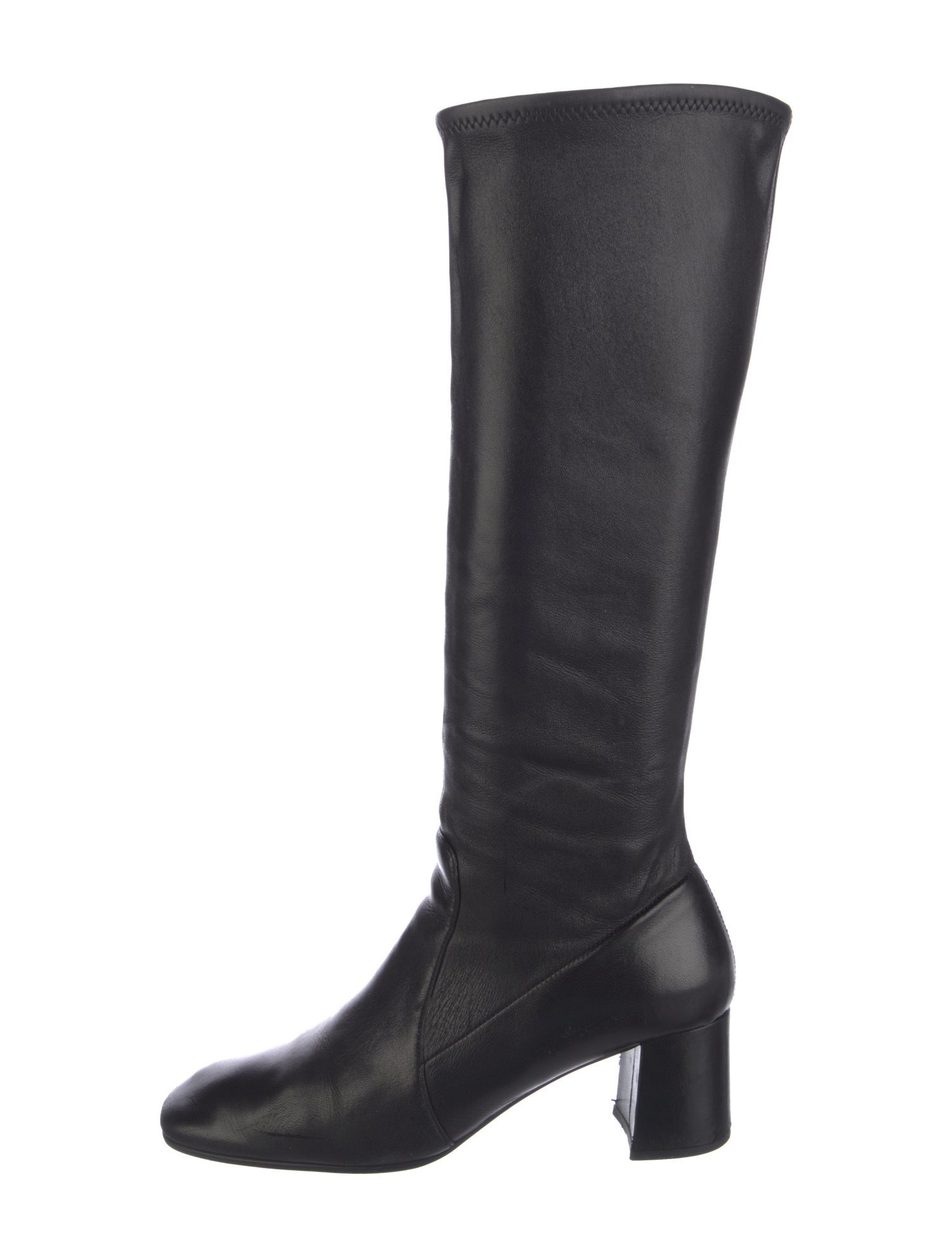 Prada Leather Riding Boots