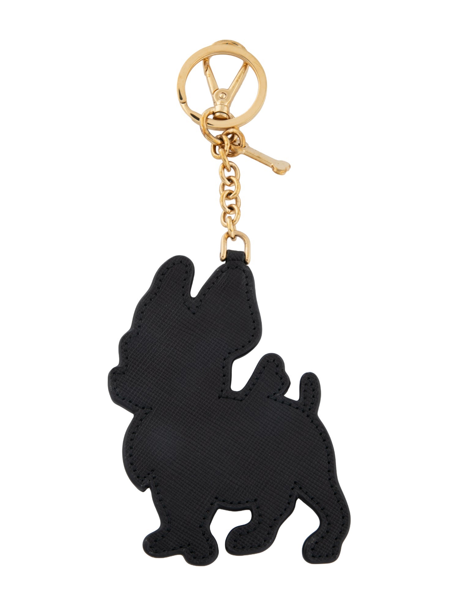 Prada Women's Leather Keychain