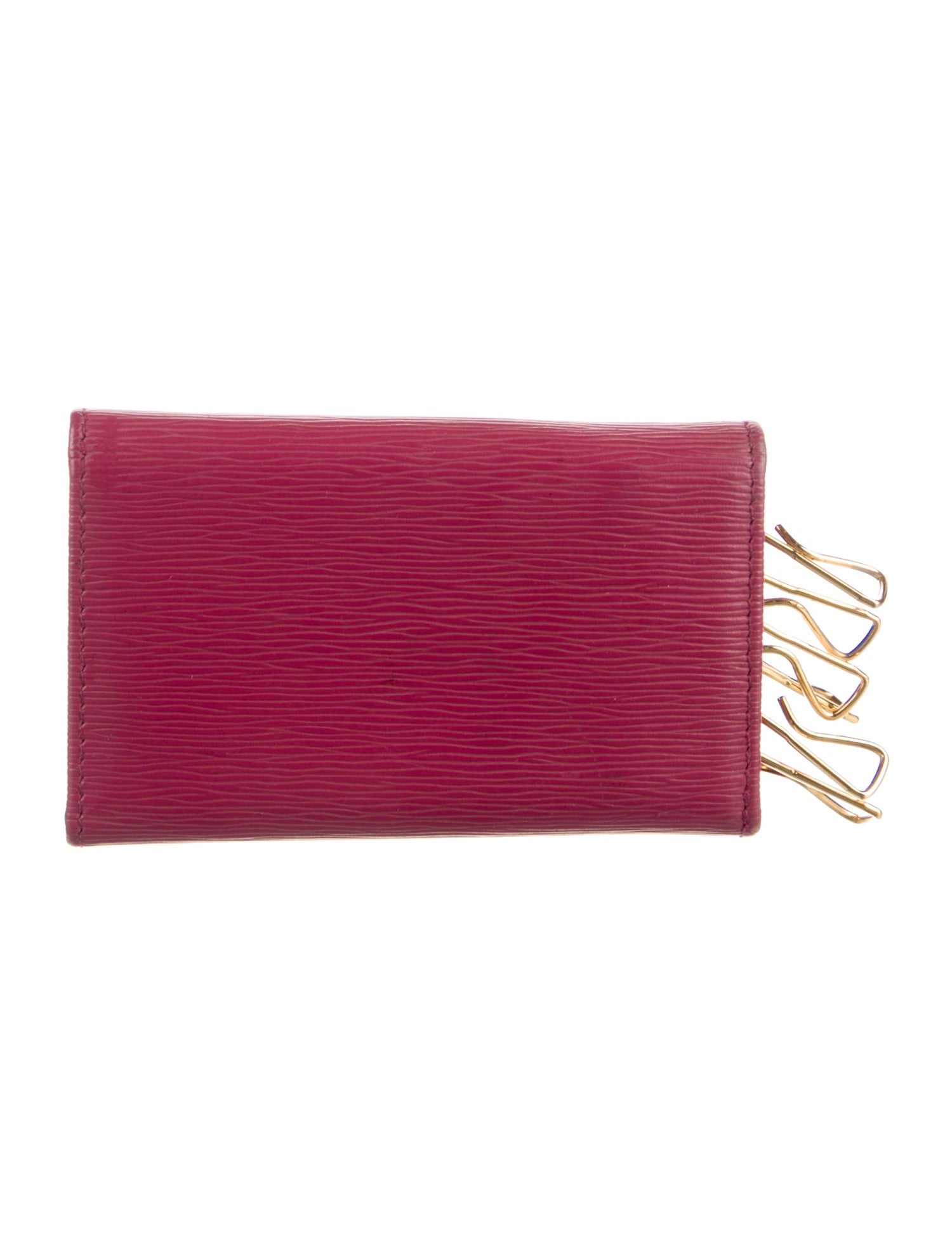 Prada Saffiano Leather Six Key Holder