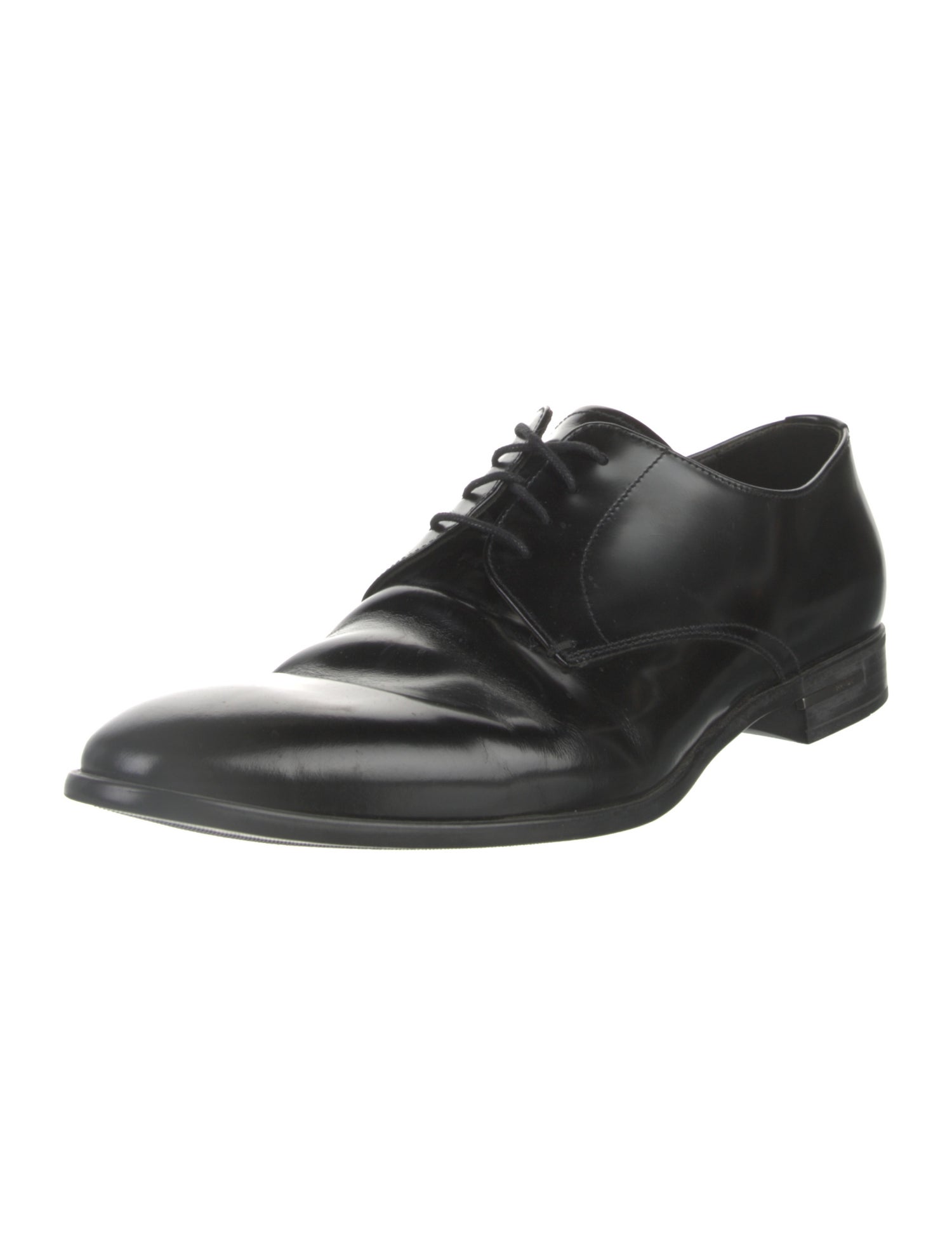 Prada Leather Derby Shoes