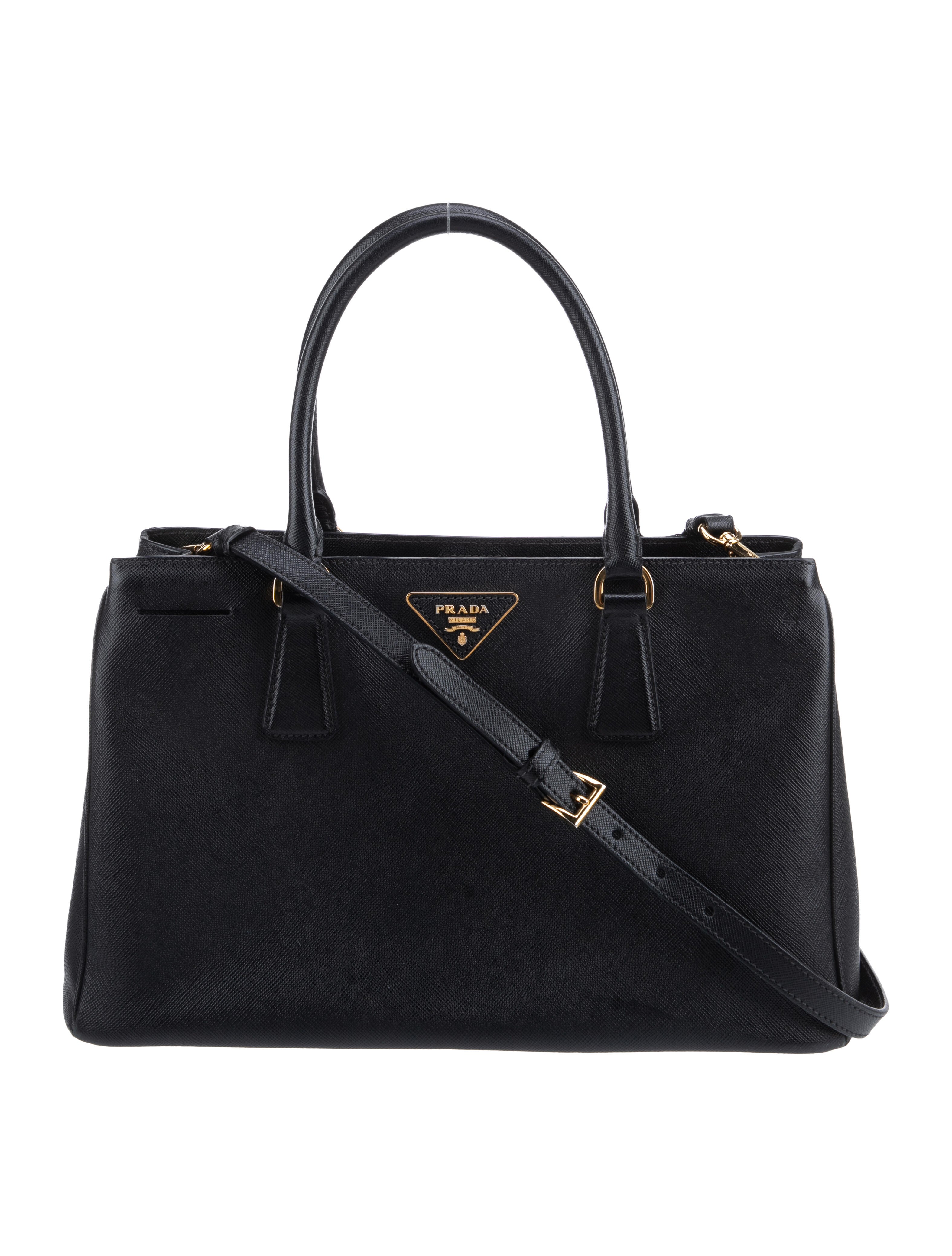 Prada Saffiano Lux Leather Shoulder Bag