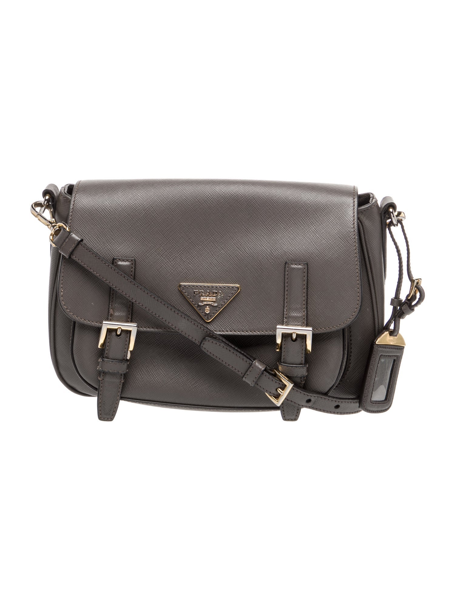 Prada Saffiano Lux Leather Crossbody Bag