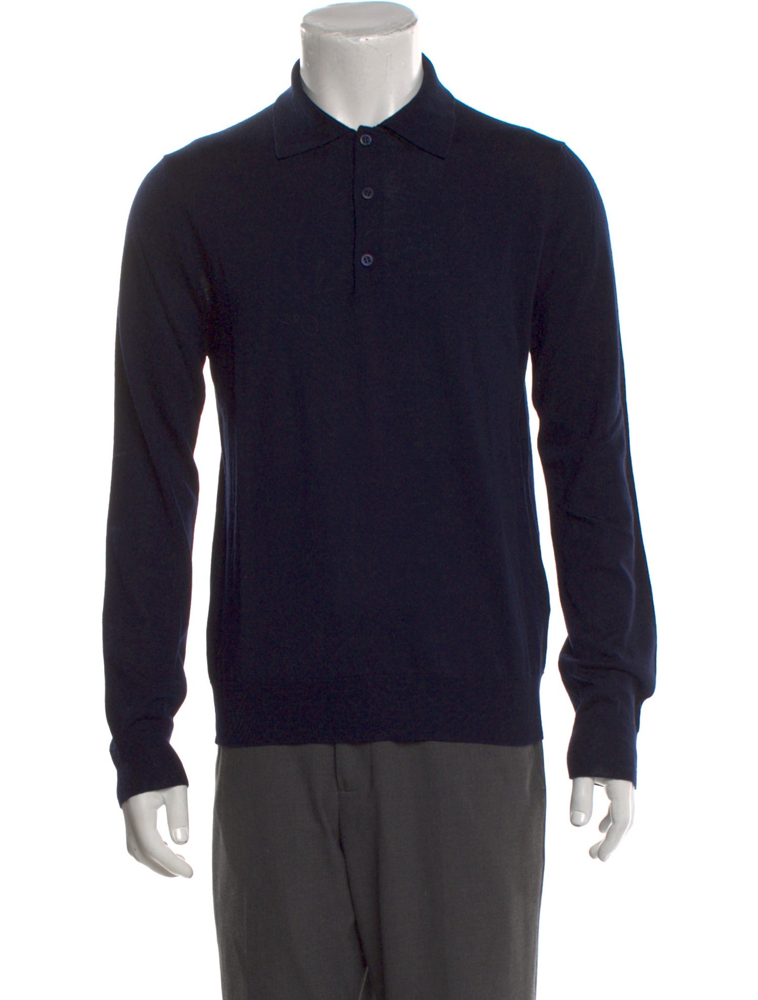 Prada 2019 Virgin Wool Polo Shirt w/ Tags