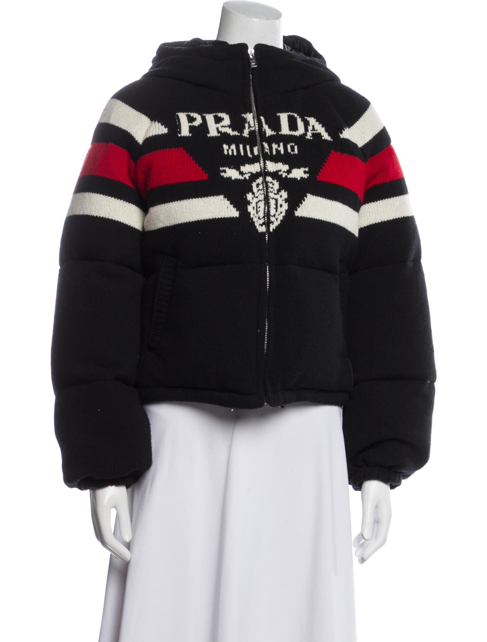 Prada 2021 'On Ice' Faux Fur Jacket